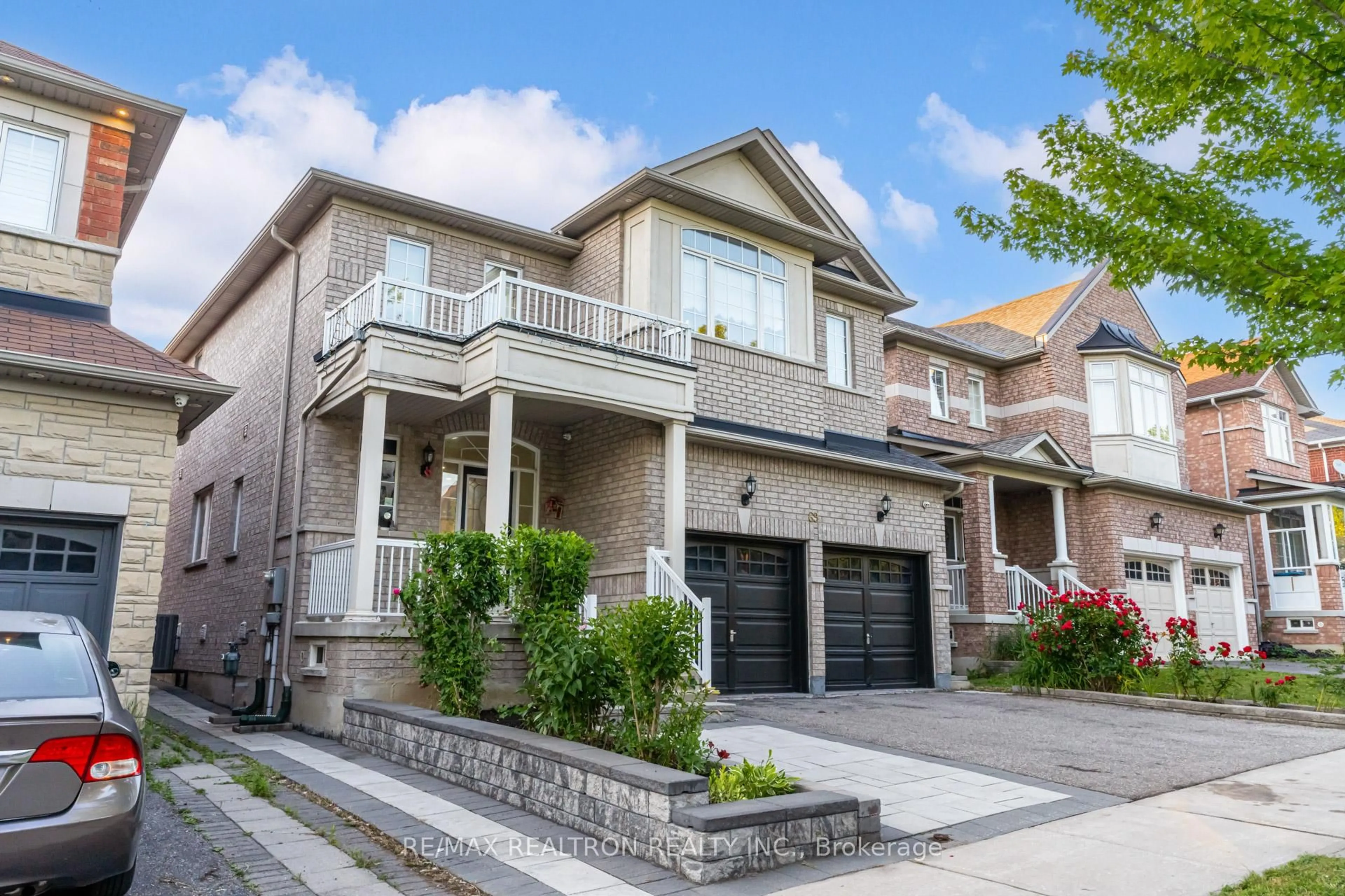 Home with brick exterior material, street for 69 Batchford Cres, Markham Ontario L6B 0C2