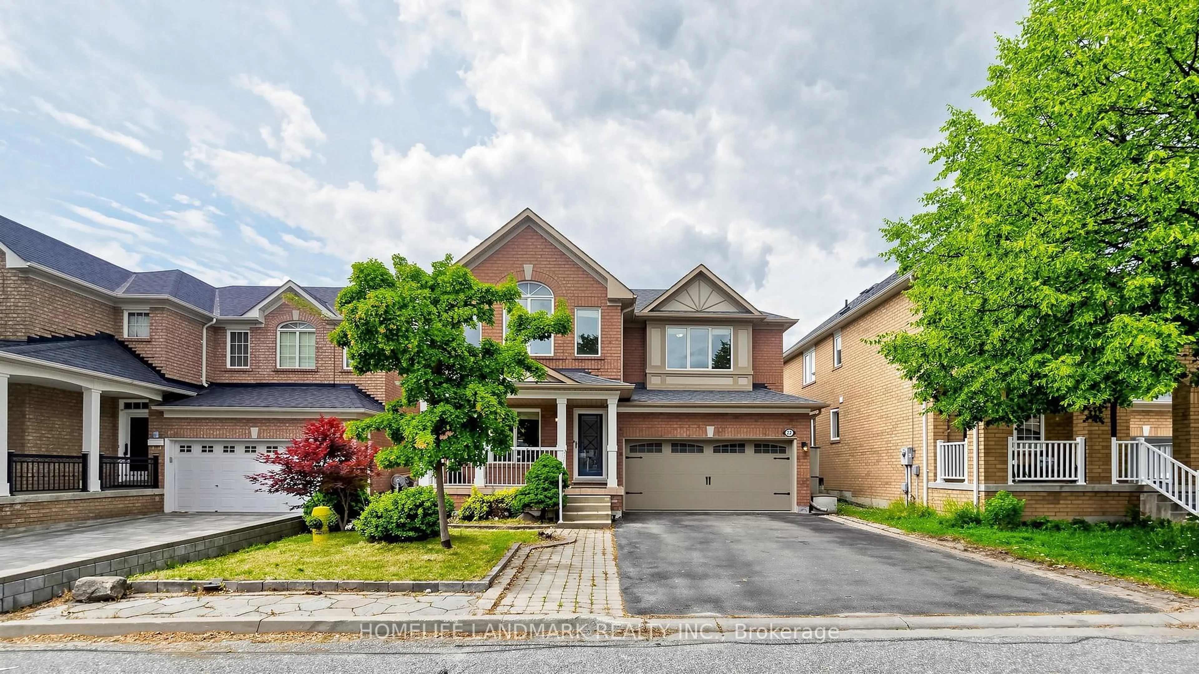 Home with brick exterior material, street for 22 Canvas Rd, Vaughan Ontario L6A 3E8
