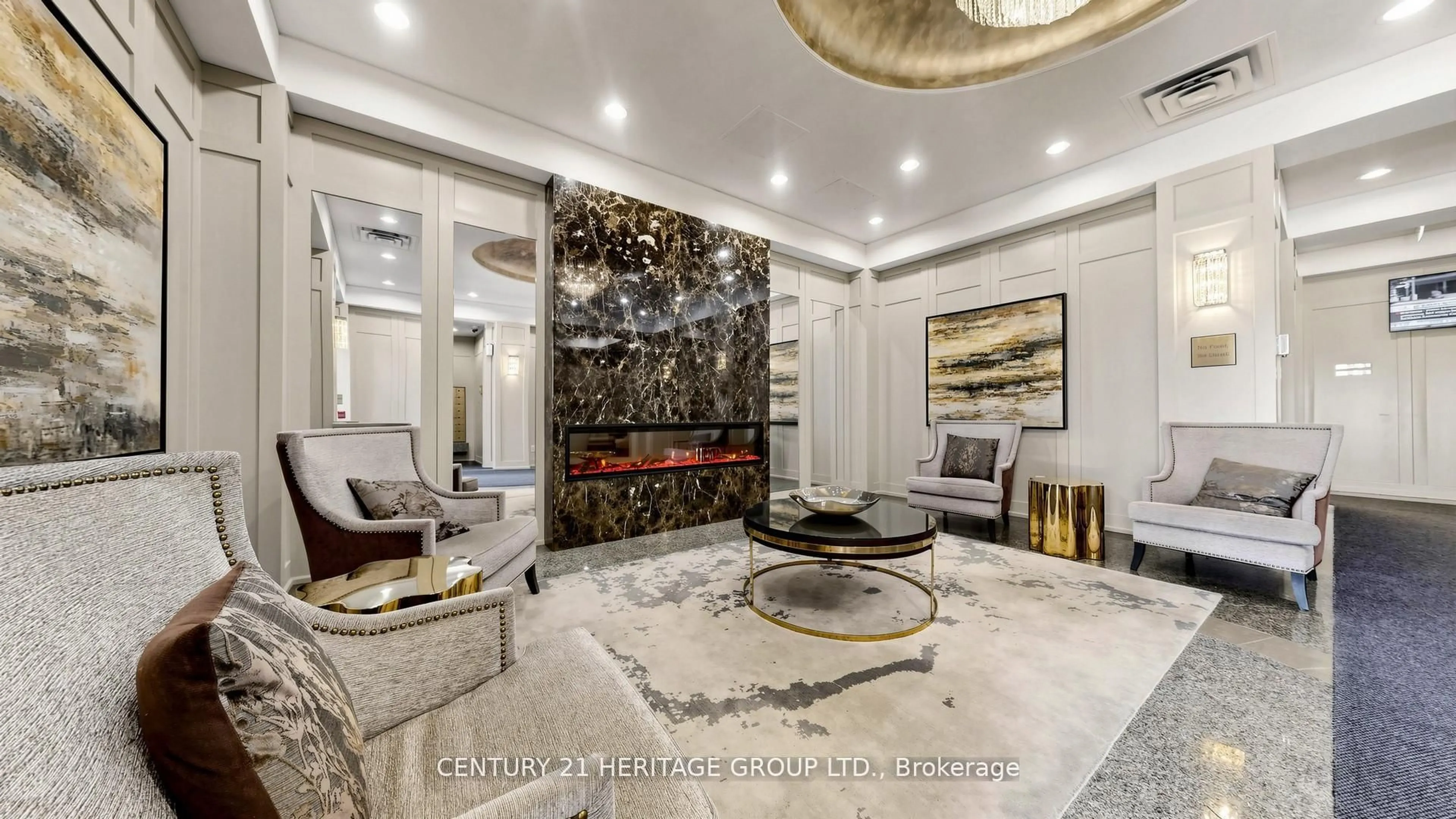 Lobby for 9 Northern Heights Dr #707, Richmond Hill Ontario L4B 4M5