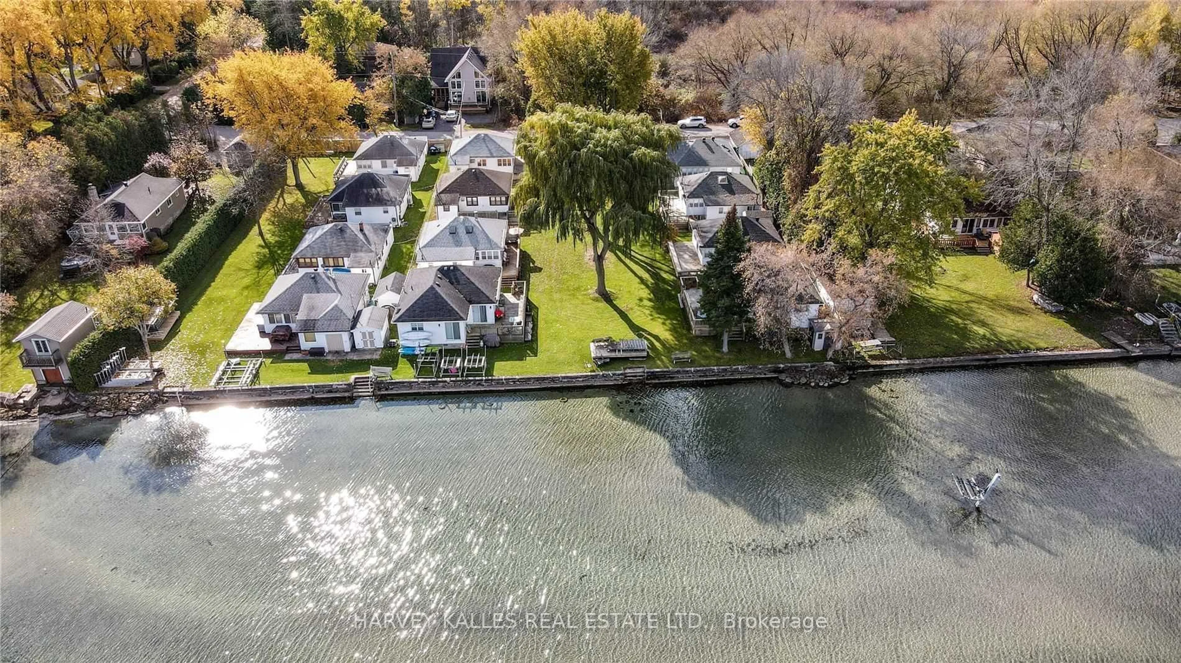 A pic from outside/outdoor area/front of a property/back of a property/a pic from drone, water/lake/river/ocean view for 1139 Claver Ave #7, Innisfil Ontario L0L 1C0