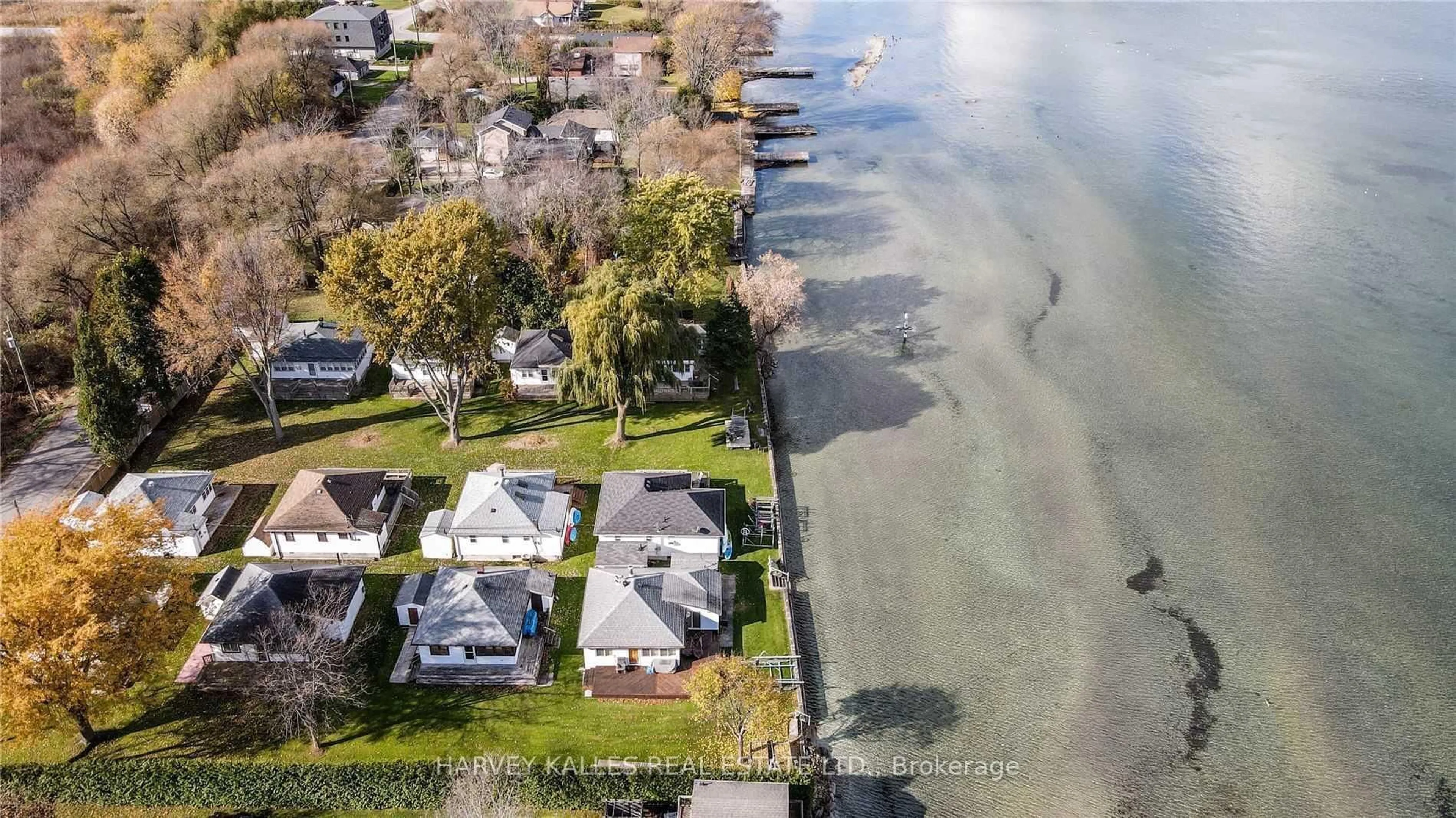 A pic from outside/outdoor area/front of a property/back of a property/a pic from drone, water/lake/river/ocean view for 1139 Claver Ave #7, Innisfil Ontario L0L 1C0