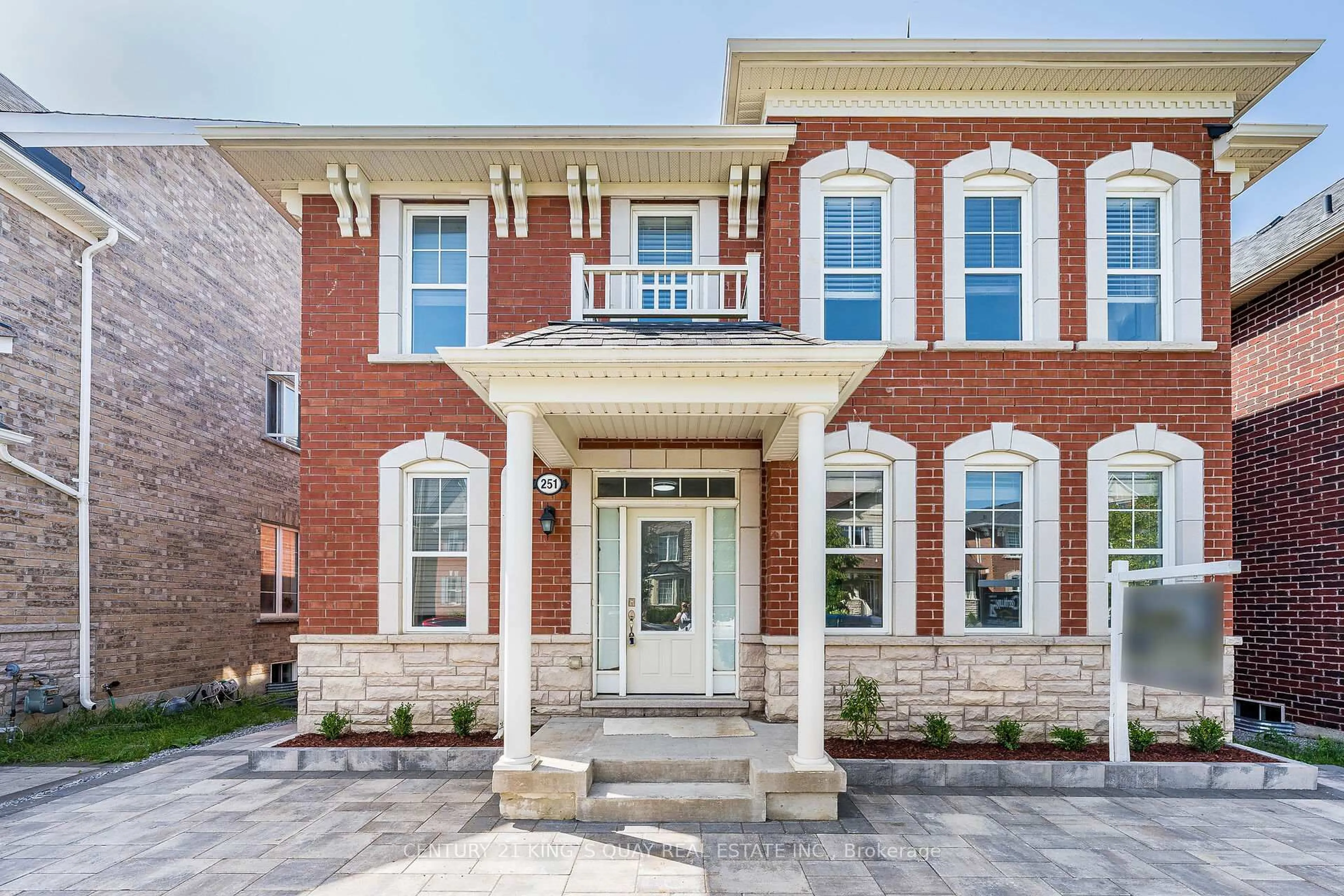 Home with brick exterior material, street for 251 Cornell Park Ave, Markham Ontario L6B 0W8