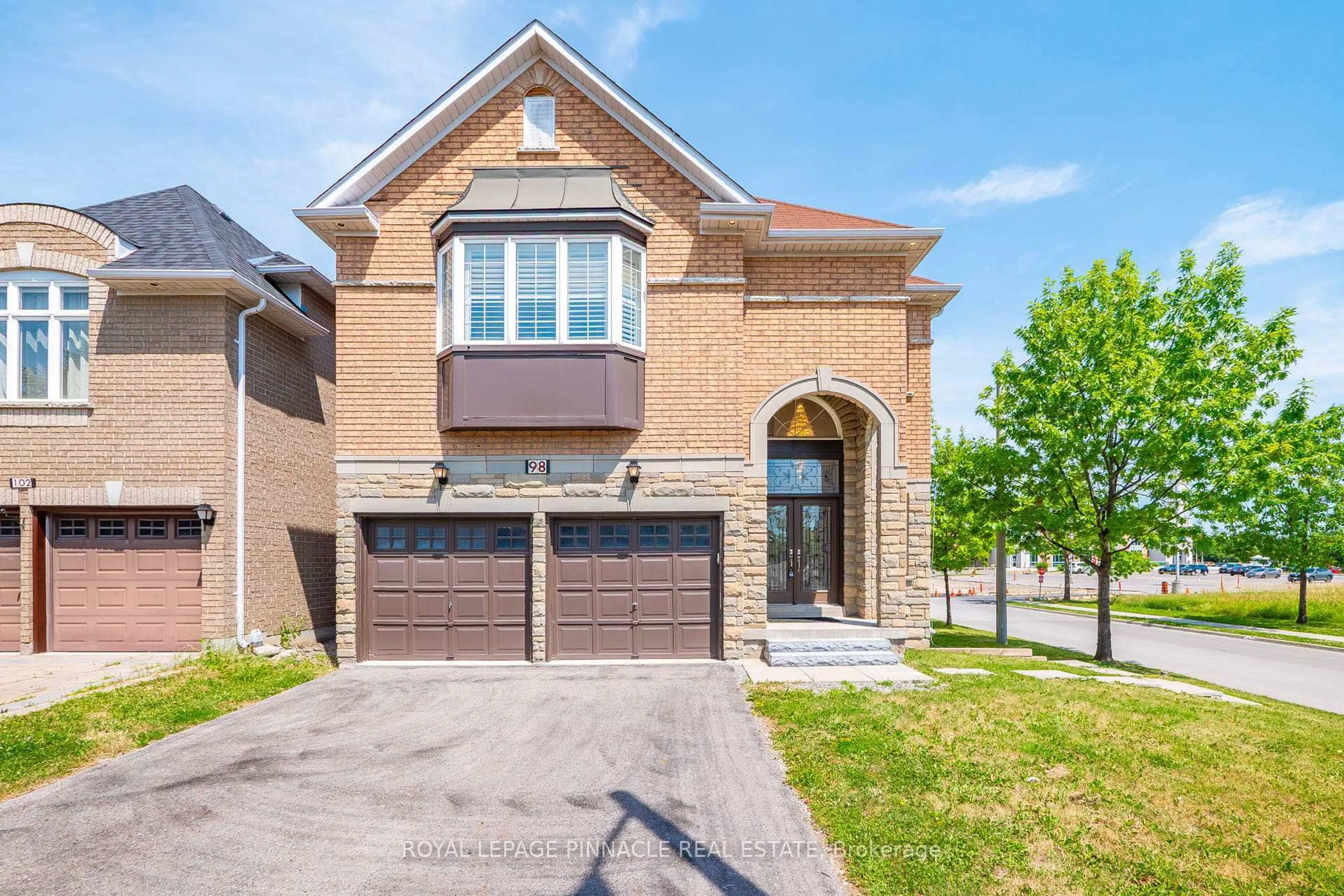 Home with brick exterior material, street for 98 Ner Israel Dr, Vaughan Ontario L4J 9L1