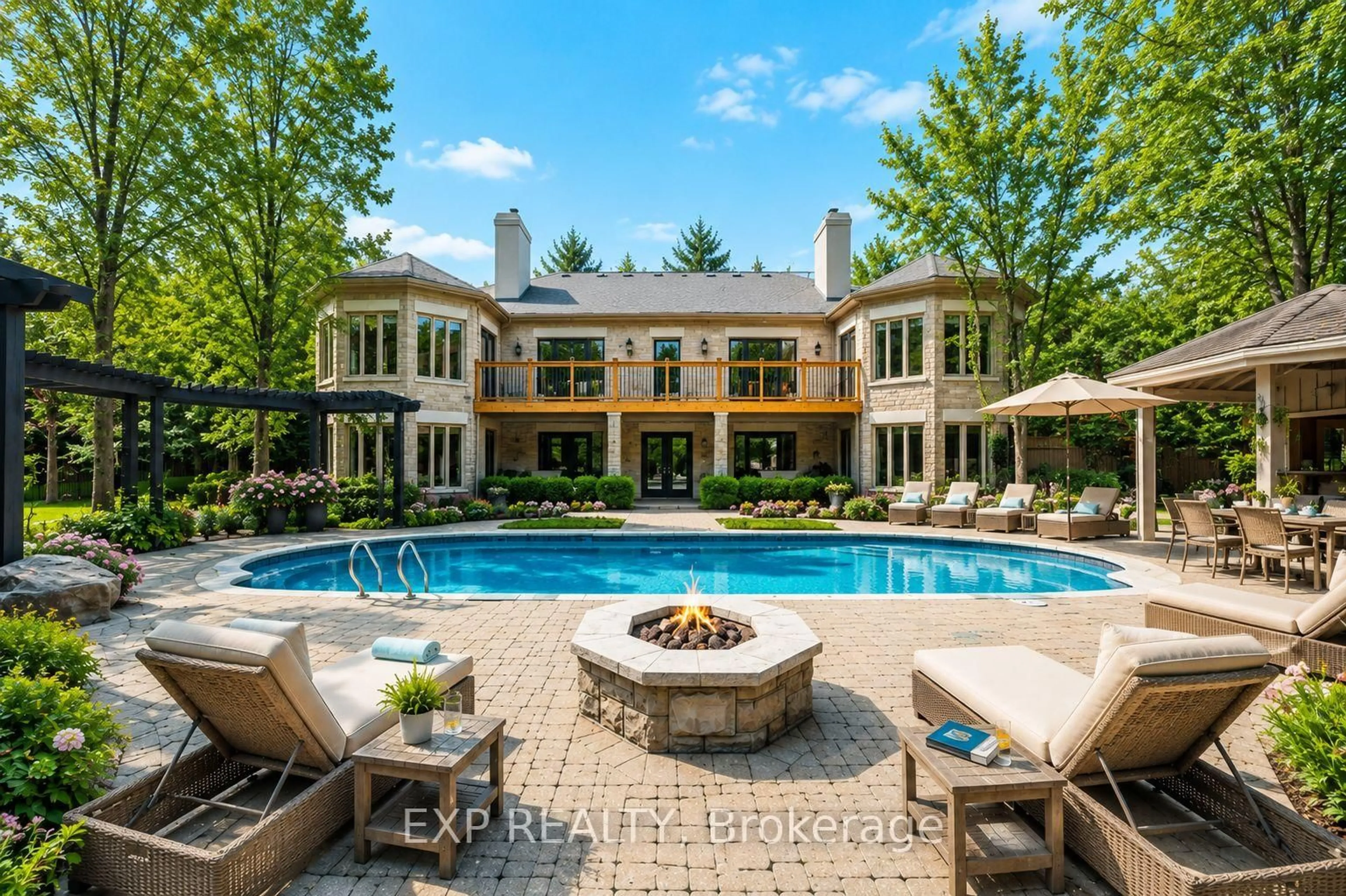Patio, unknown for 203 St John's Sdrd, Aurora Ontario L4G 6K1