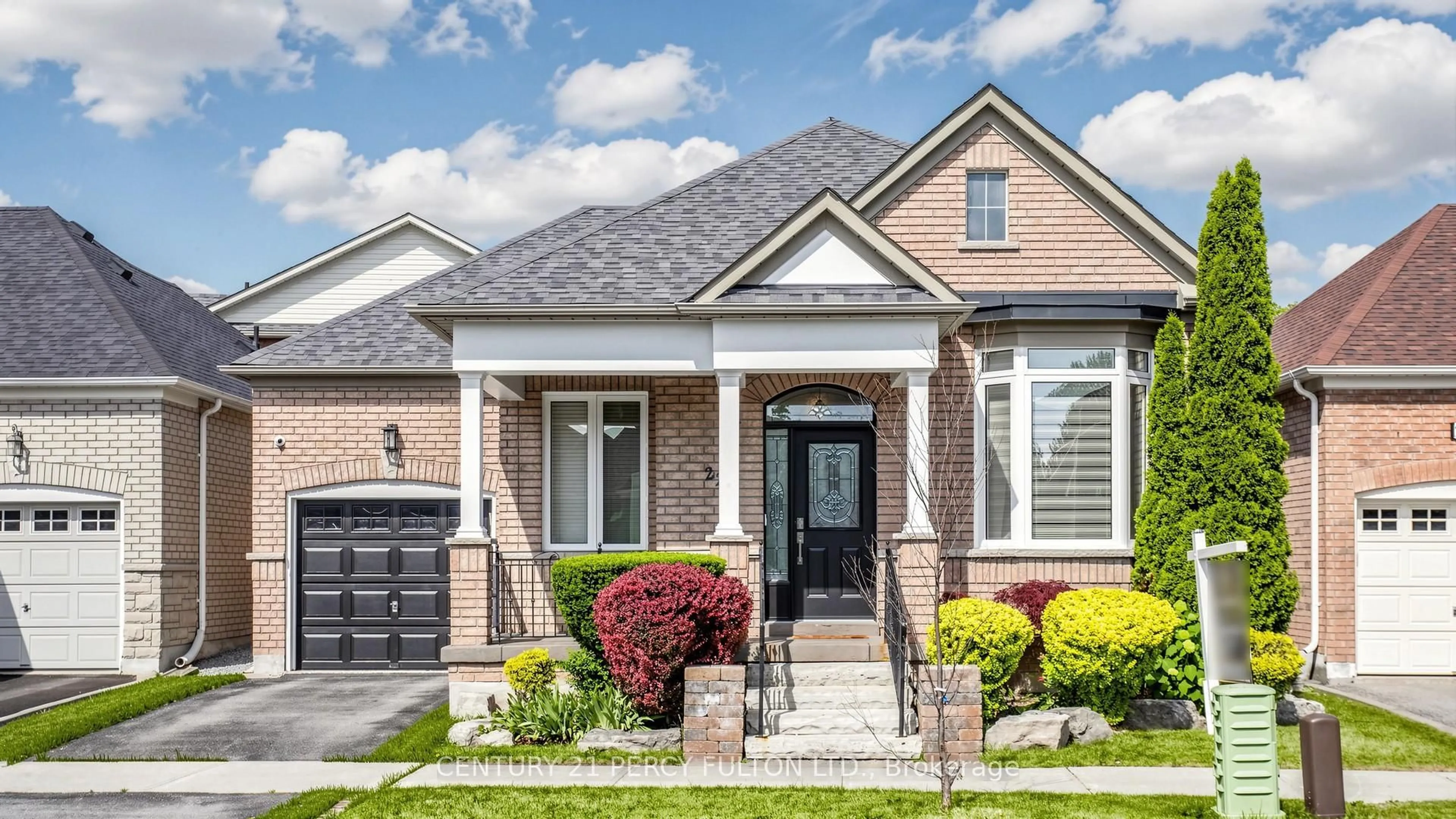 Home with brick exterior material, street for 22 Delray Dr, Markham Ontario L6E 1Z2