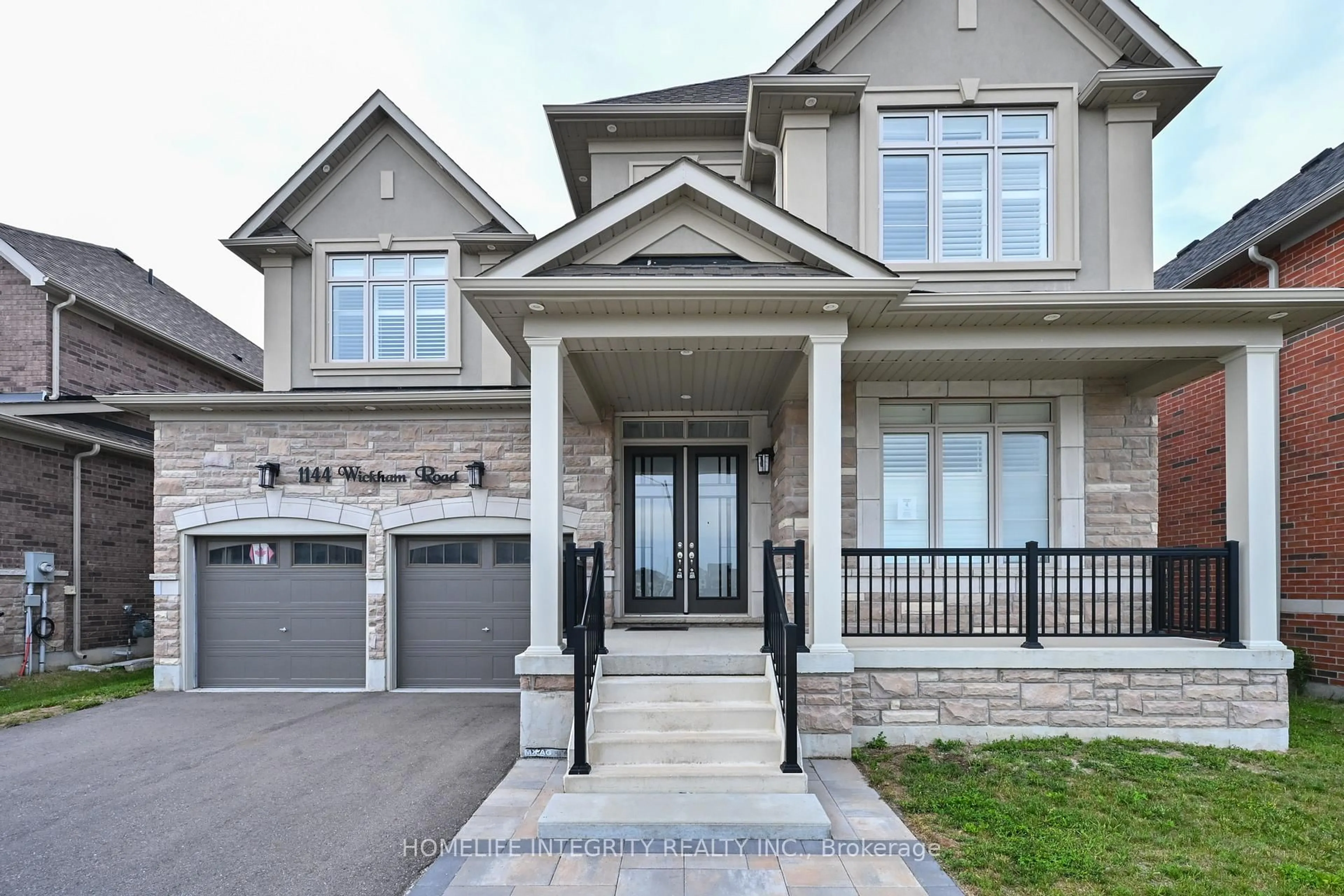 Home with brick exterior material, street for 1144 Wickham Rd, Innisfil Ontario L9S 0P8