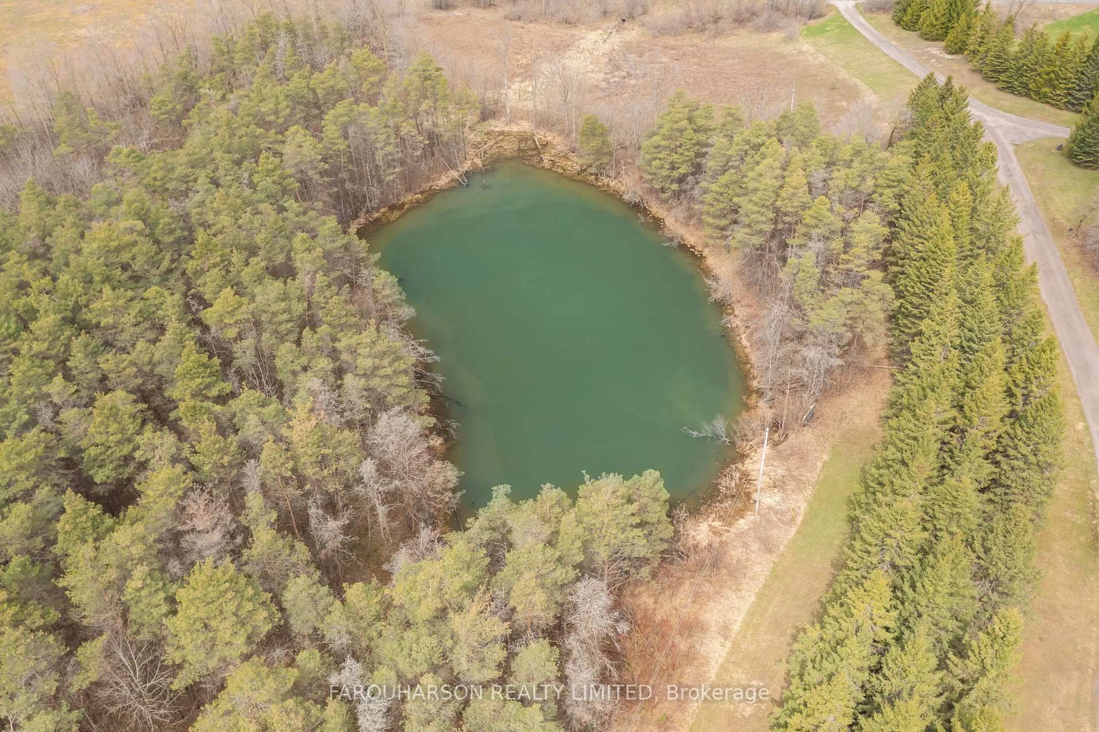 A pic from outside/outdoor area/front of a property/back of a property/a pic from drone, water/lake/river/ocean view for 159 Highway 47 Highway, Uxbridge Ontario L9P 0C7