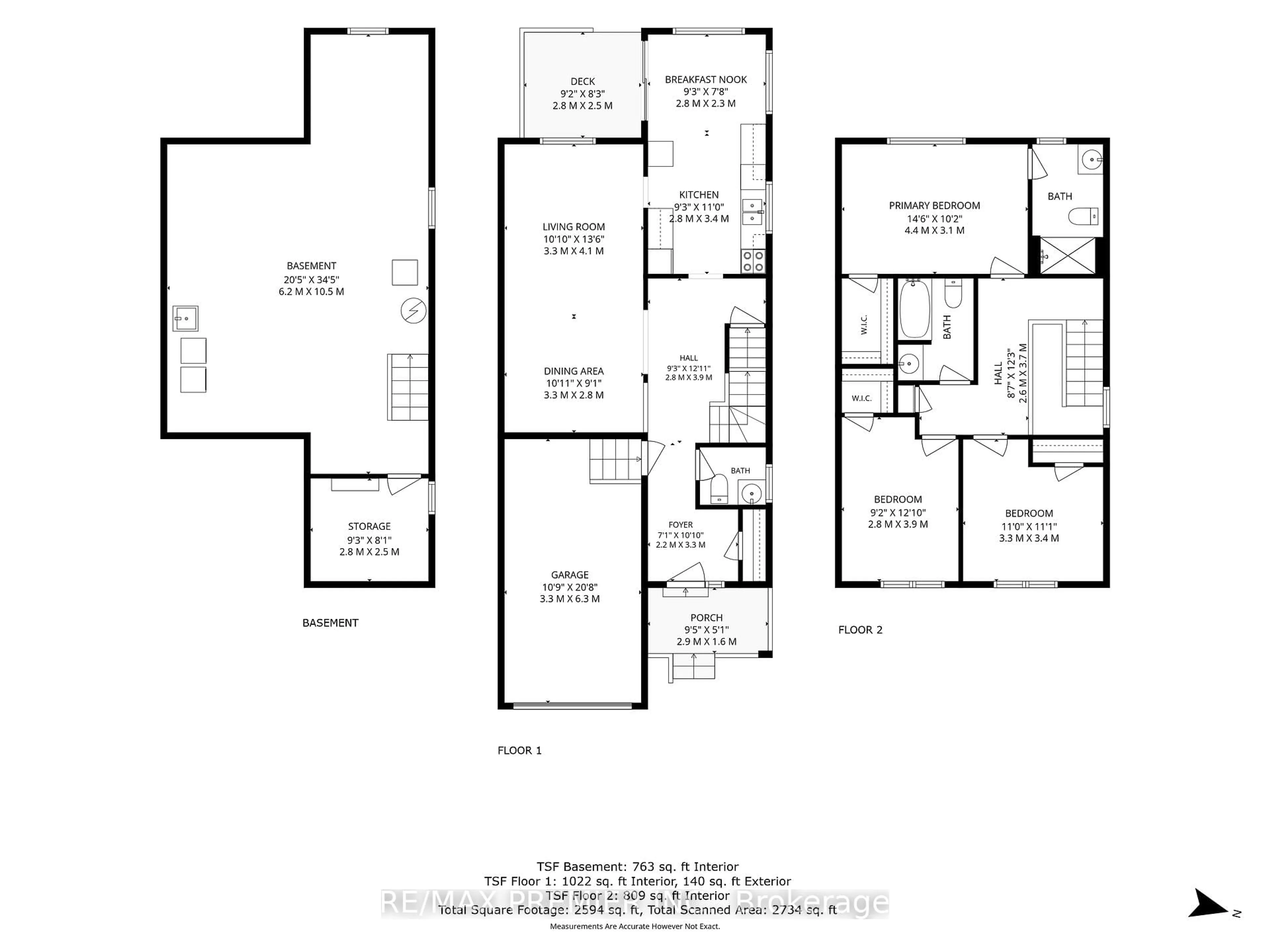 Floor plan for 2272 Warrington Way, Innisfil Ontario L9S 2C6