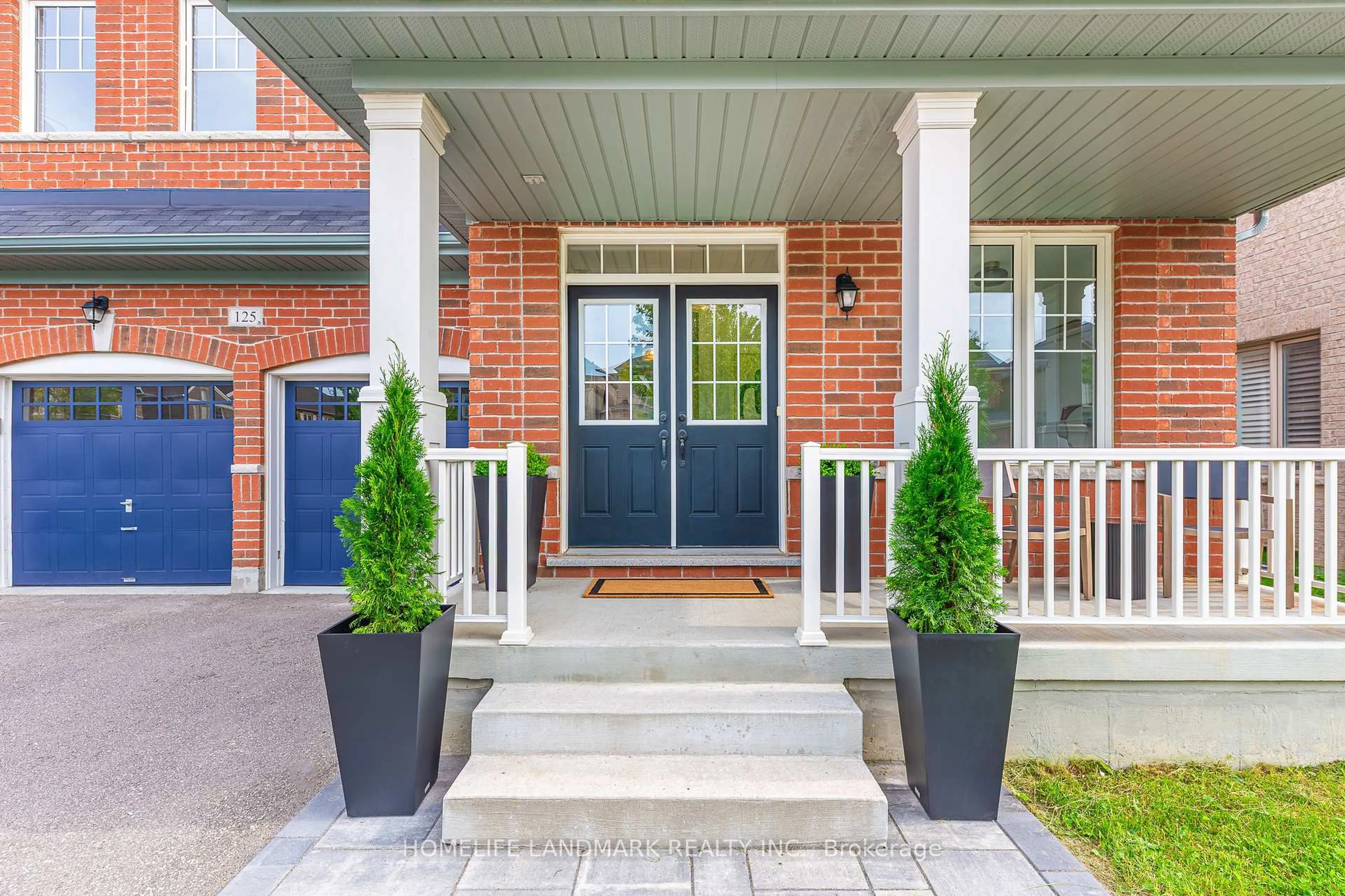 Home with brick exterior material, street for 125 Roy Harper Ave, Aurora Ontario L4G 0V6