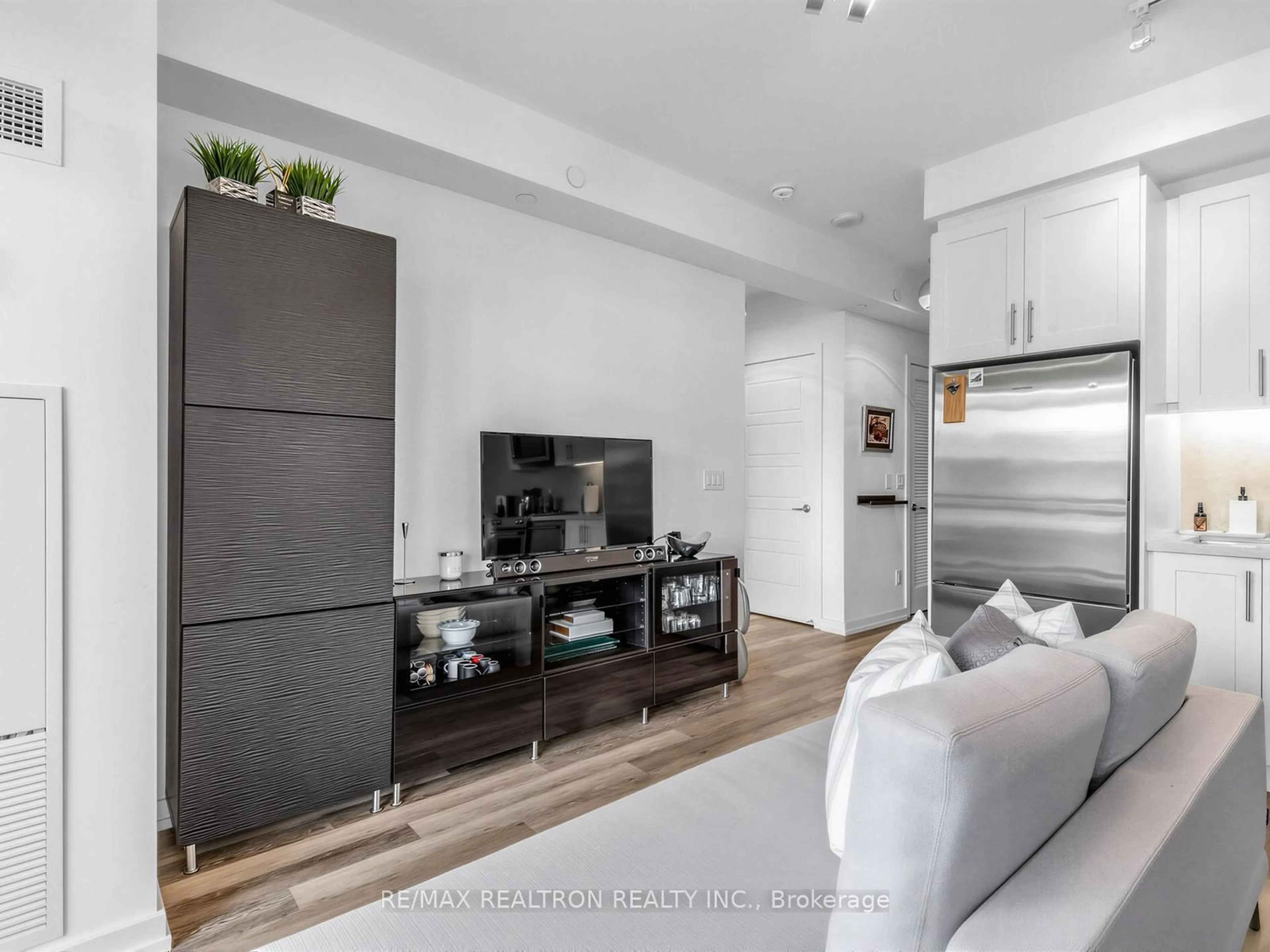 Living room with furniture, unknown for 241 Sea Ray Ave #A311, Innisfil Ontario L9S 0L9