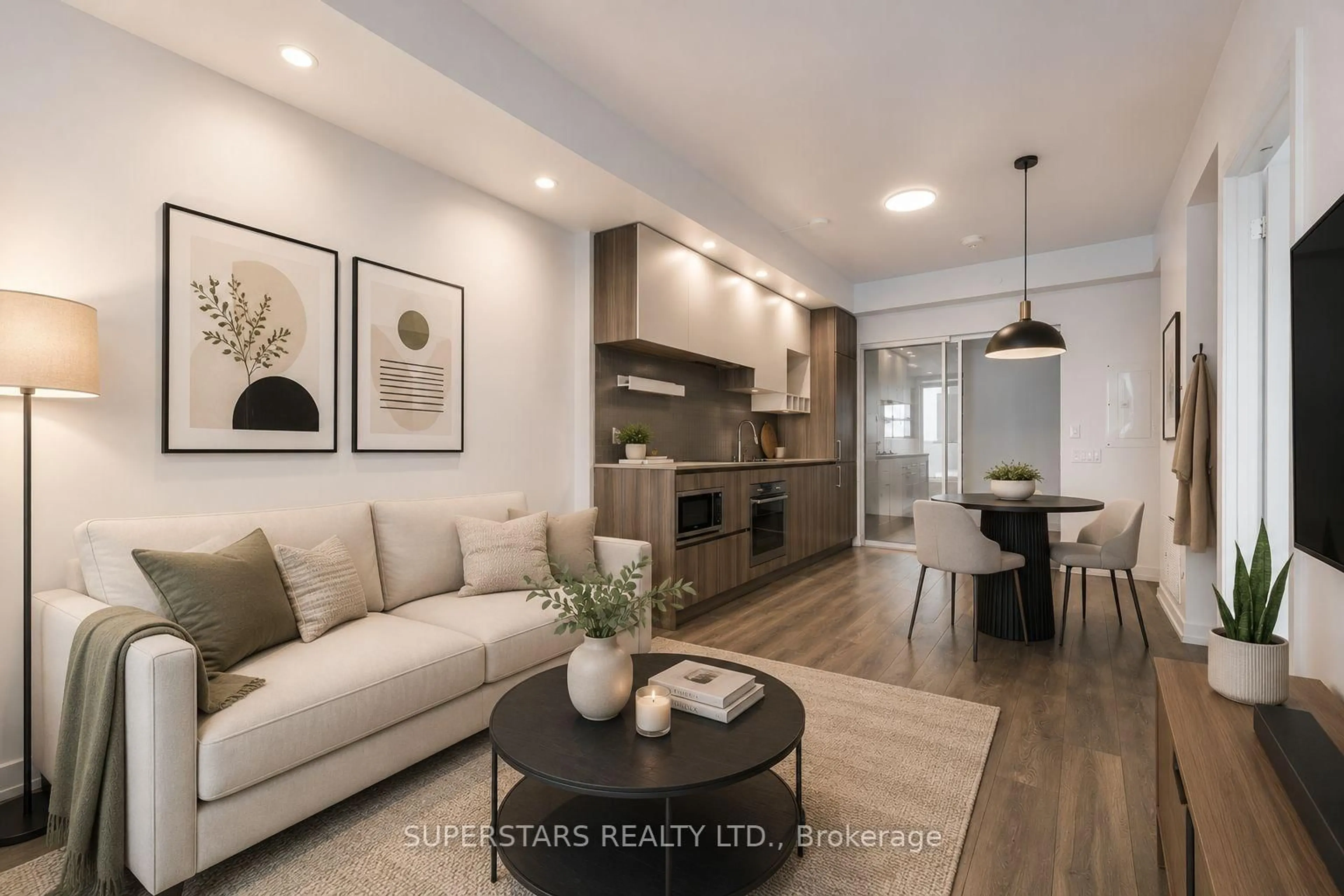 Open concept kitchen, unknown for 5 Buttermill Ave #1905, Vaughan Ontario L4K 0J5
