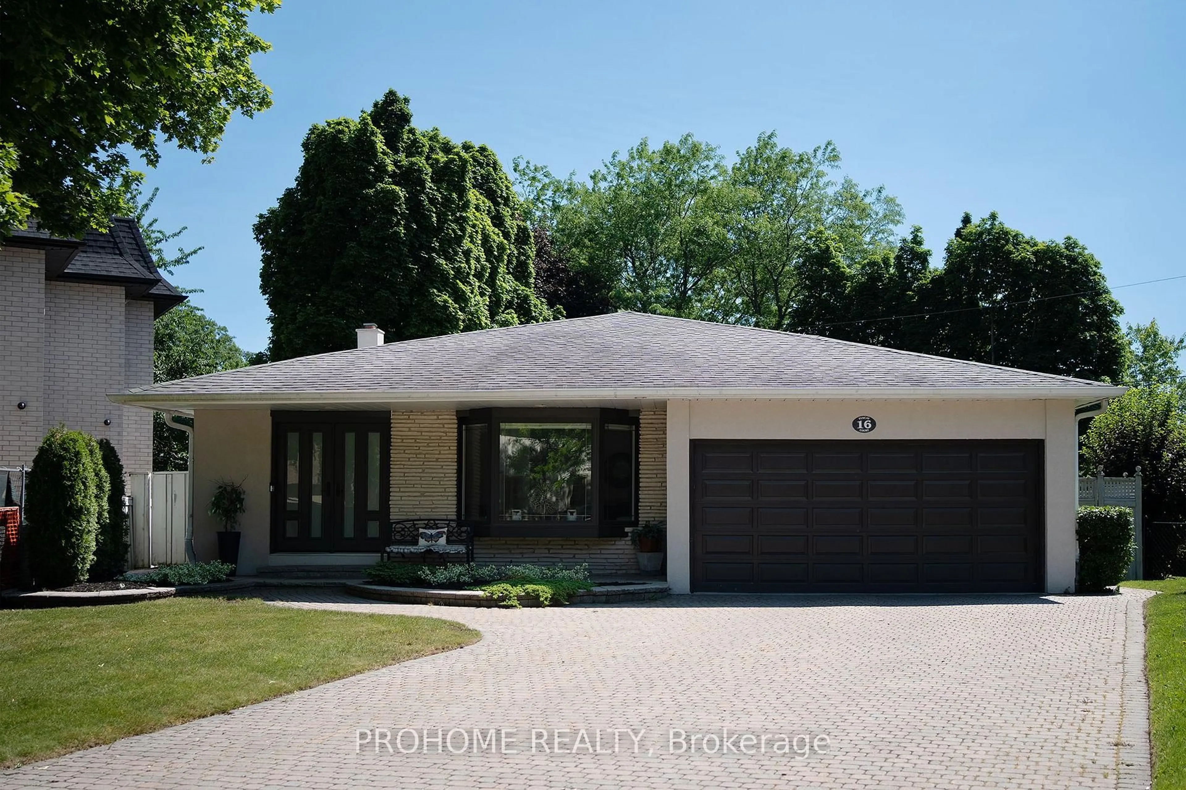 Home with brick exterior material, street for 16 Tuscay Crt, Markham Ontario L3R 1V1