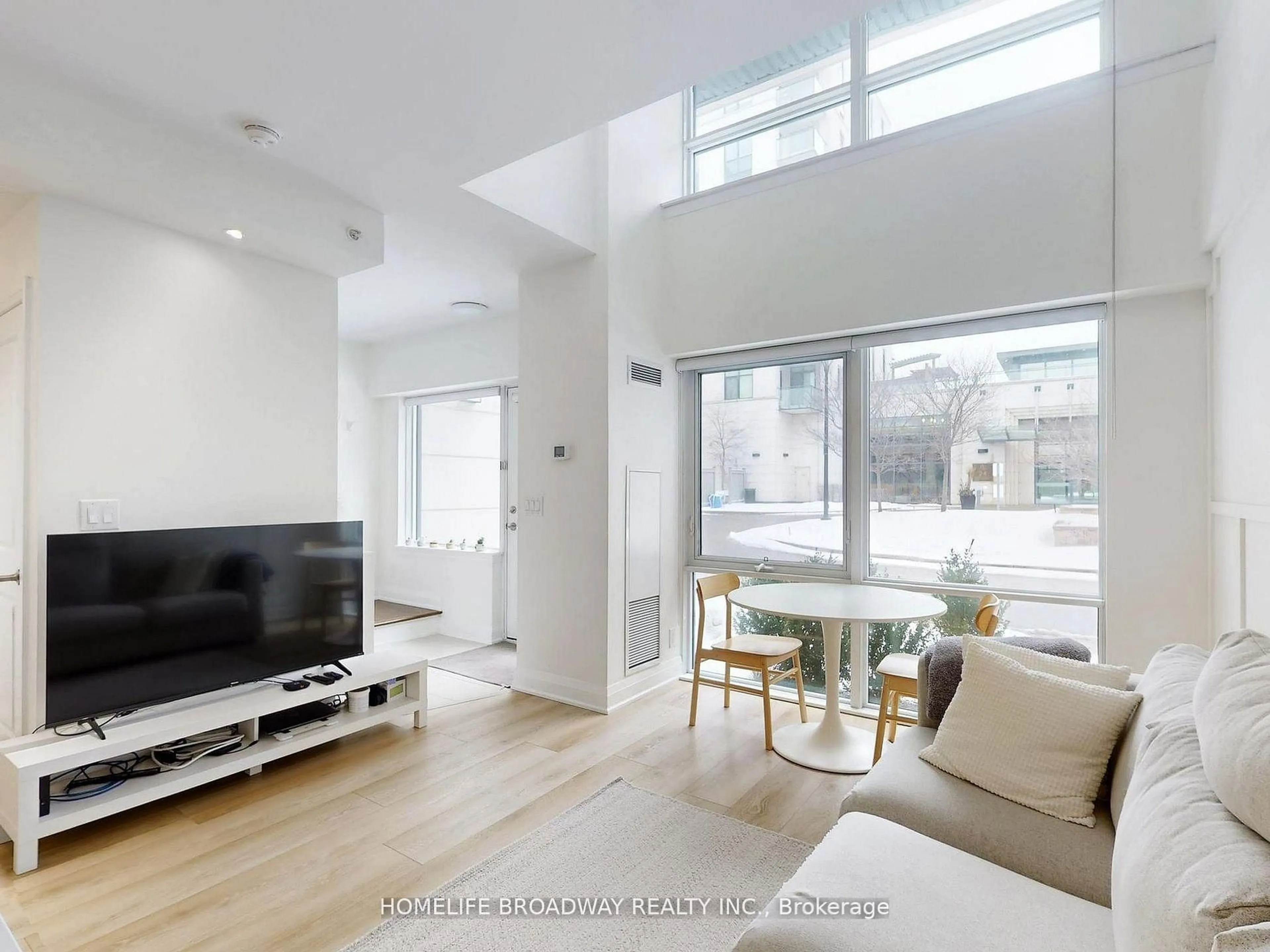 Living room with furniture, unknown for 24 Woodstream Blvd #112, Vaughan Ontario L4L 8C4