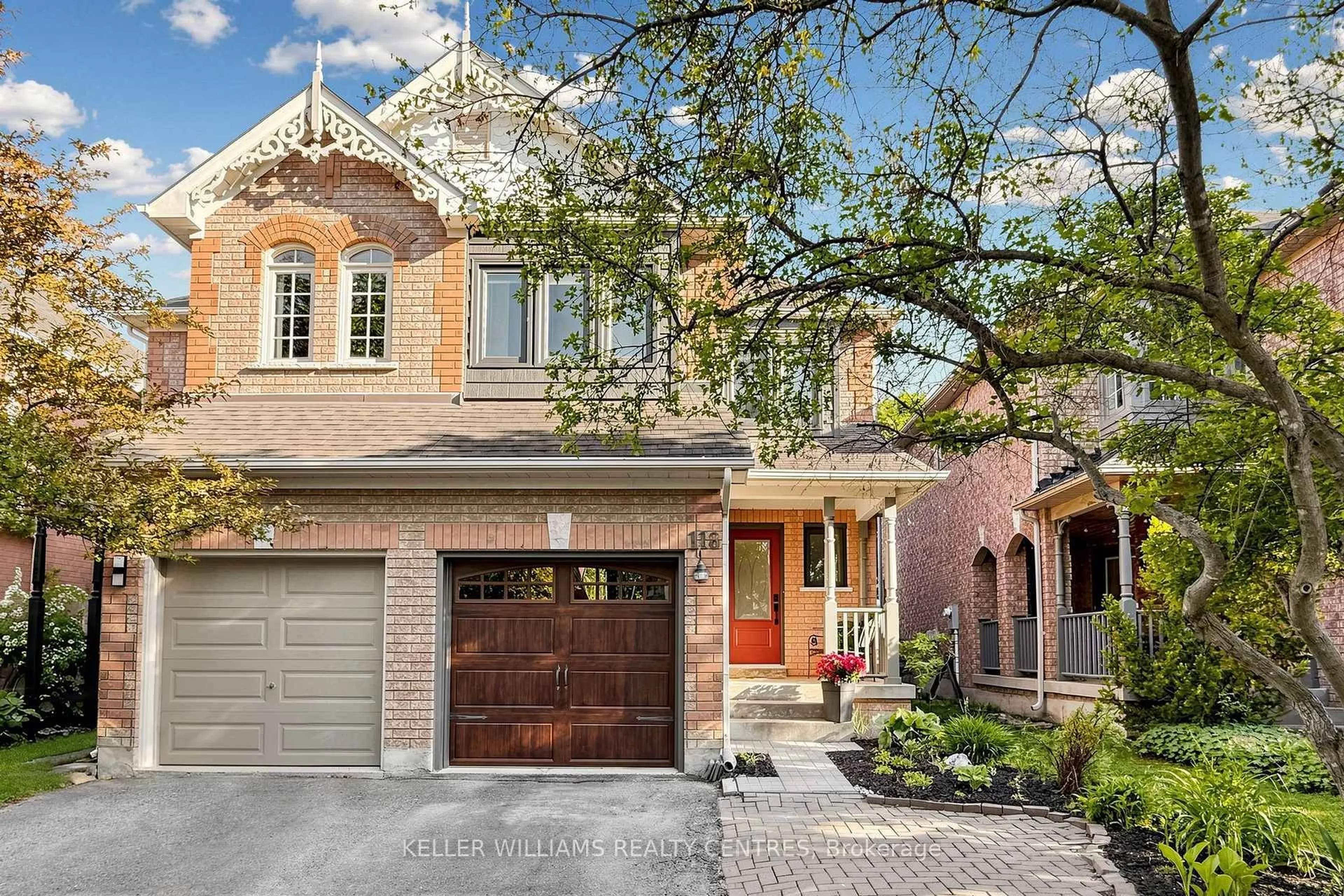 Home with brick exterior material, street for 118 Woodroof Cres, Aurora Ontario L4G 7H2