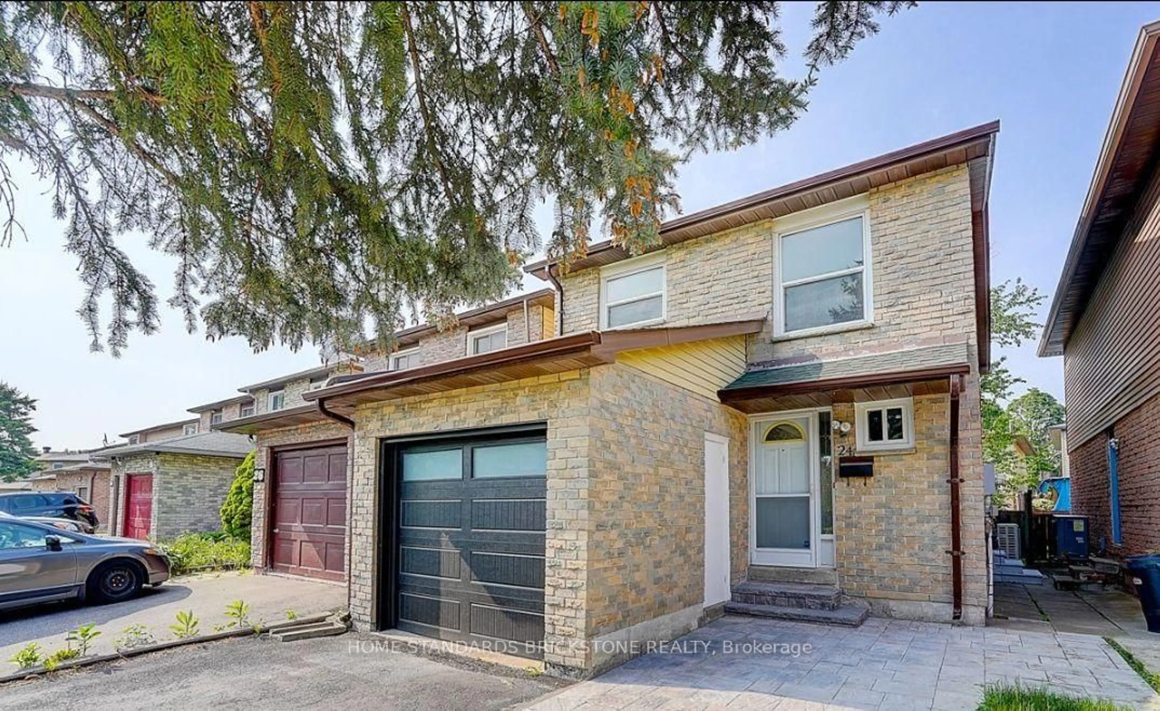 Home with brick exterior material, street for 24 Barrington Cres, Markham Ontario L3R 3H3