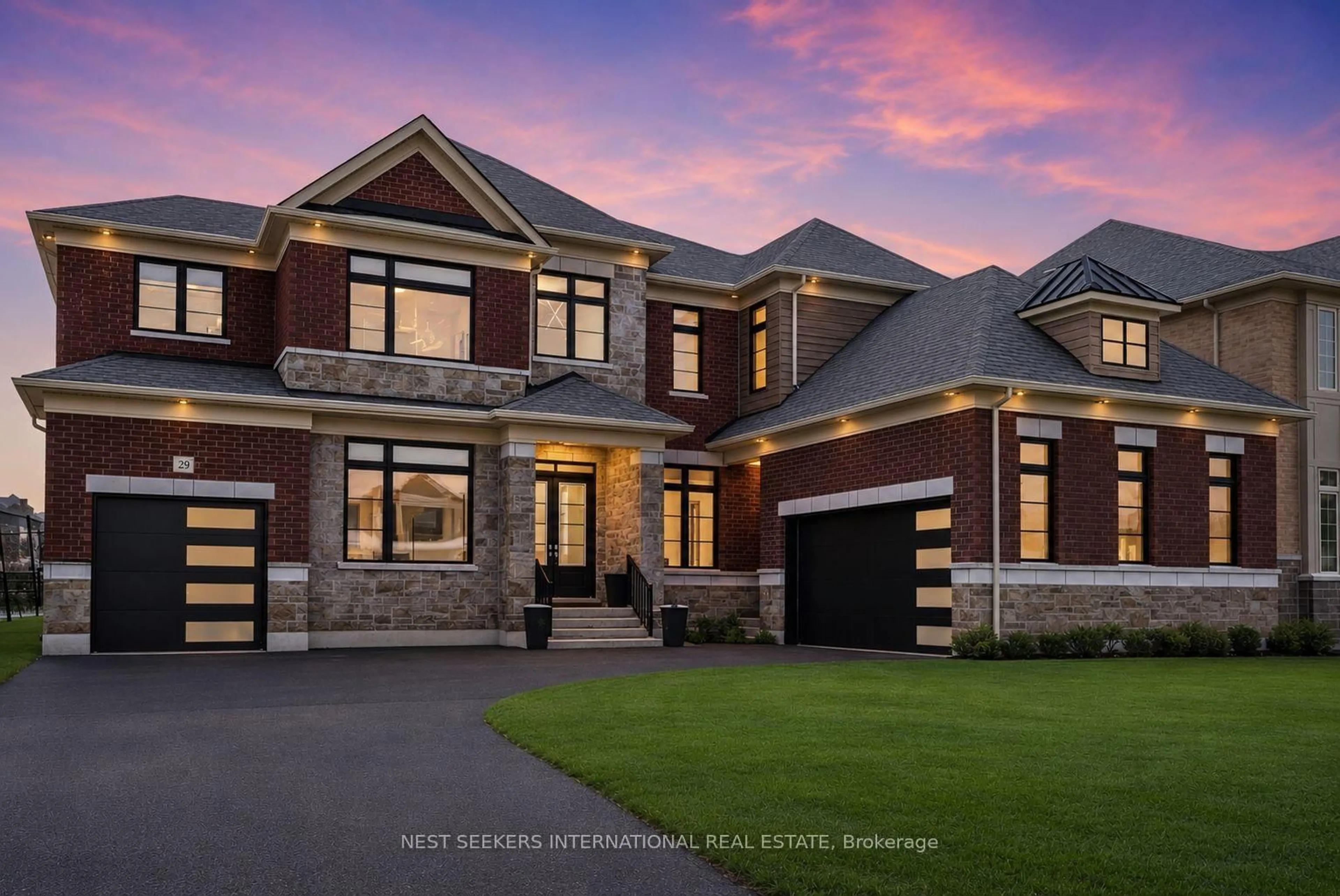 Home with brick exterior material, street for 29 Marigold Blvd, Adjala-Tosorontio Ontario L0G 1W0