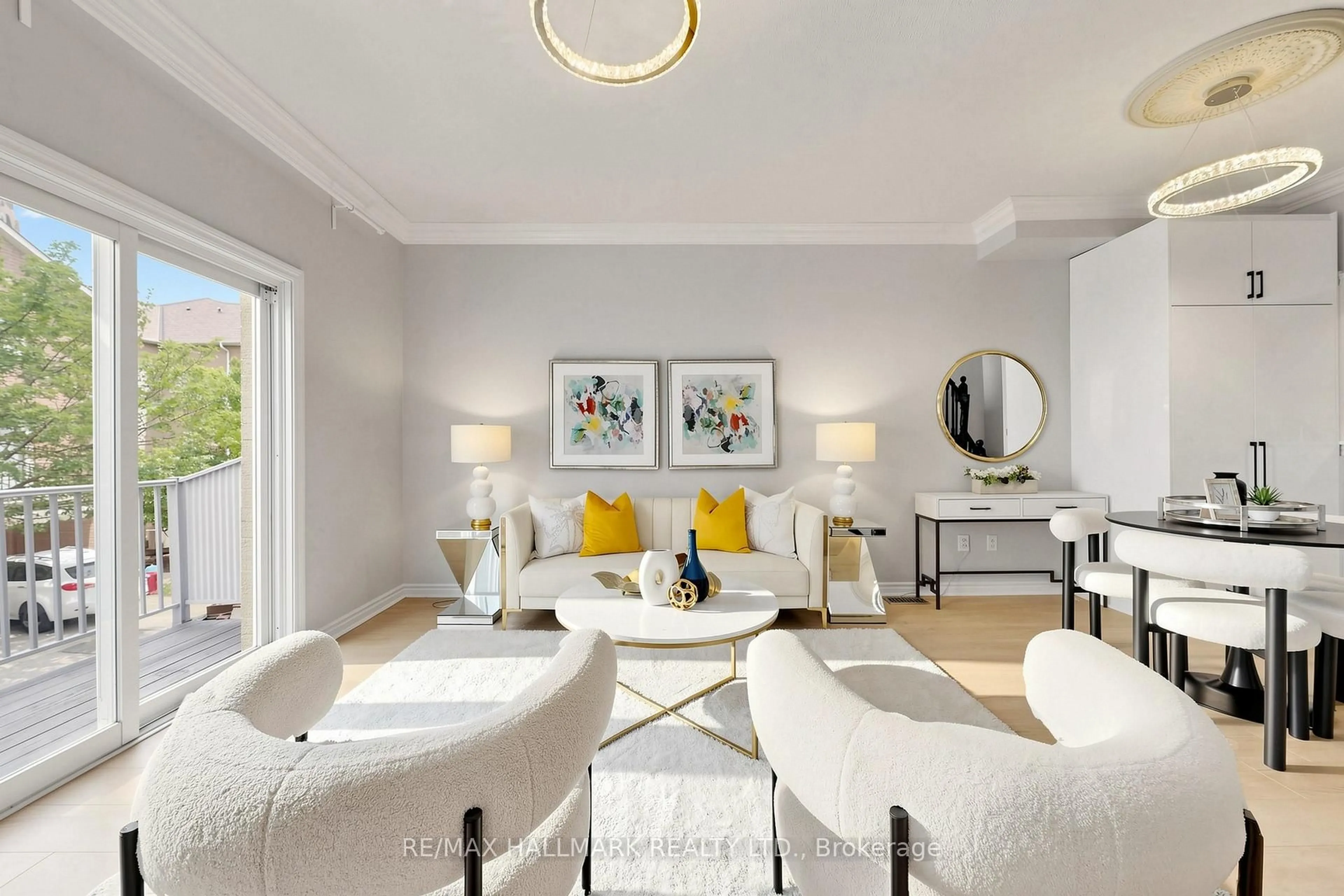 Living room with furniture, unknown for 23 Observatory Lane #222, Richmond Hill Ontario L4C 0M7