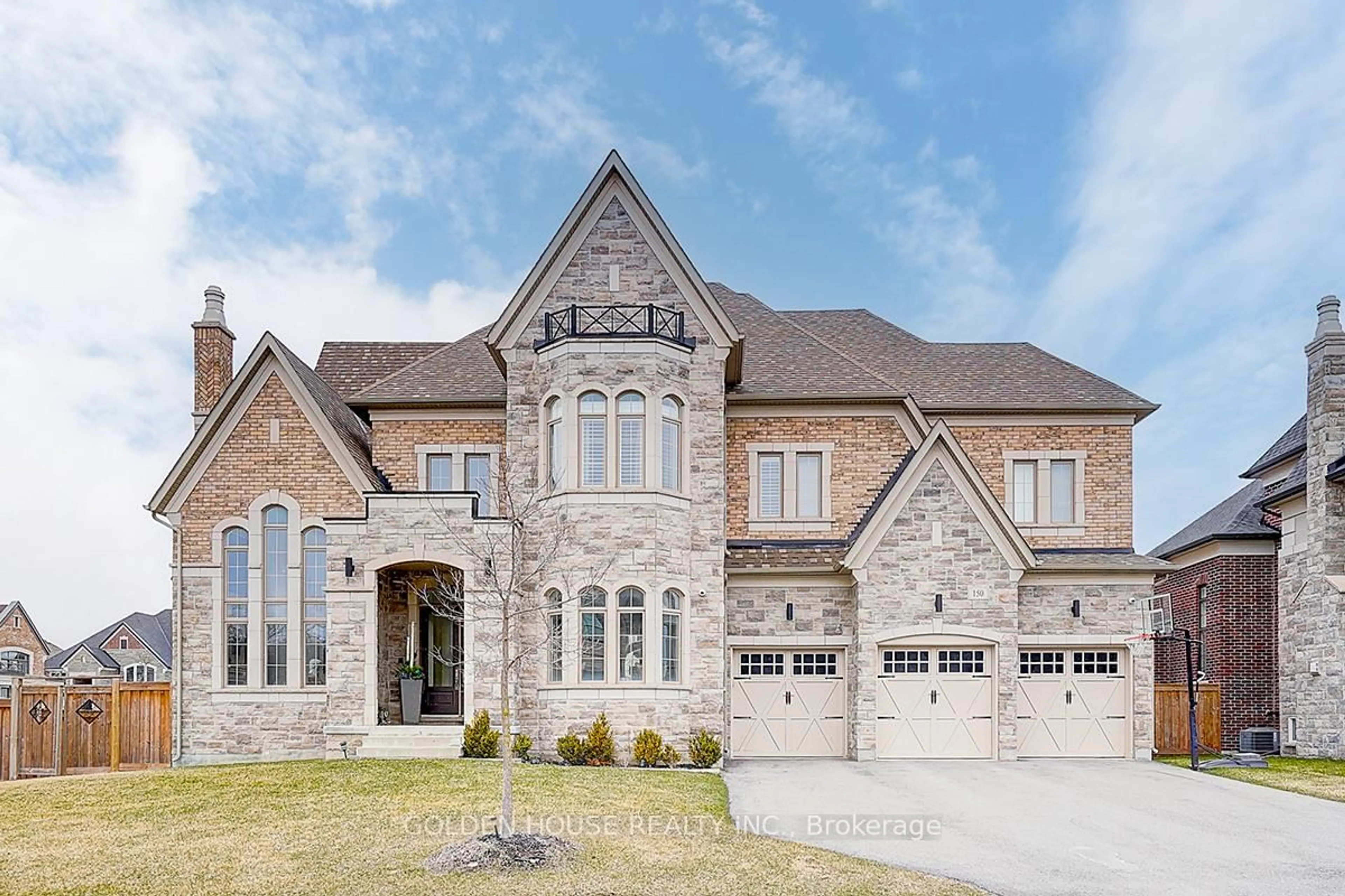 Home with brick exterior material, street for 150 ELMERS Lane, King Ontario L7B 0P5