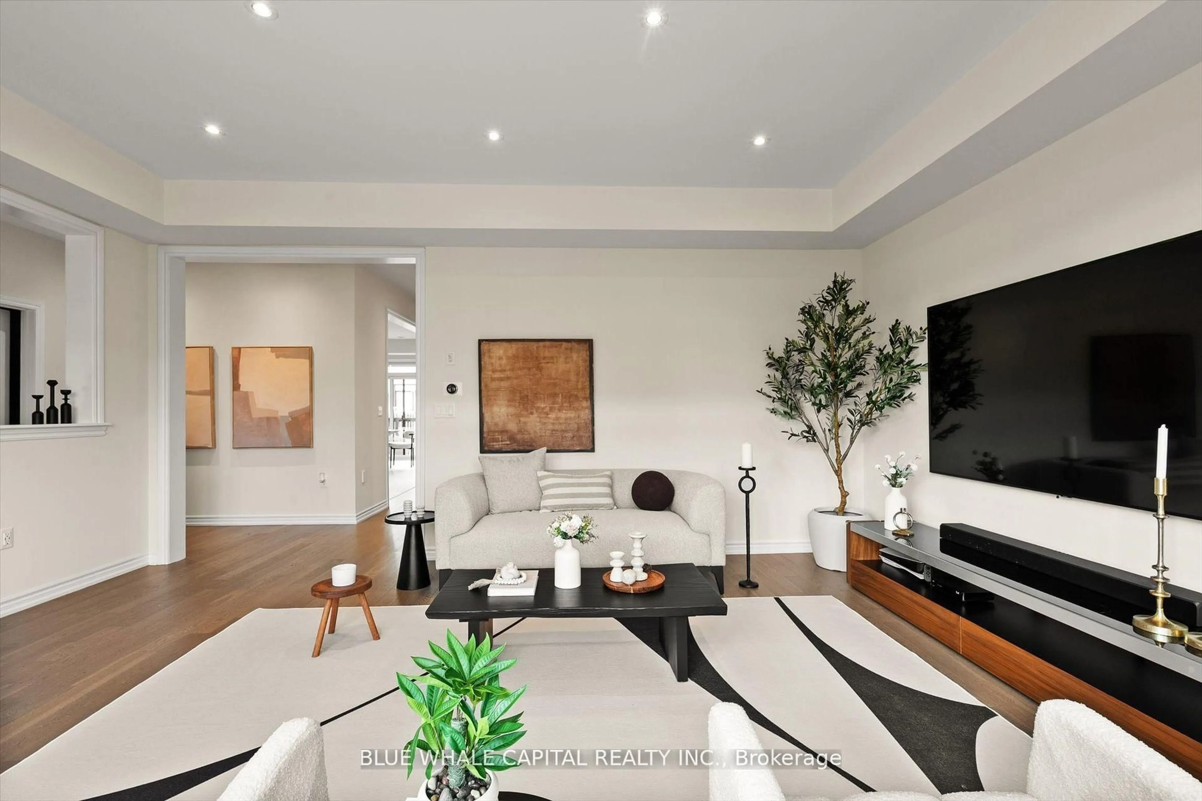 Living room with furniture, unknown for 4 Fraleigh Ave, Markham Ontario L6C 0Y9