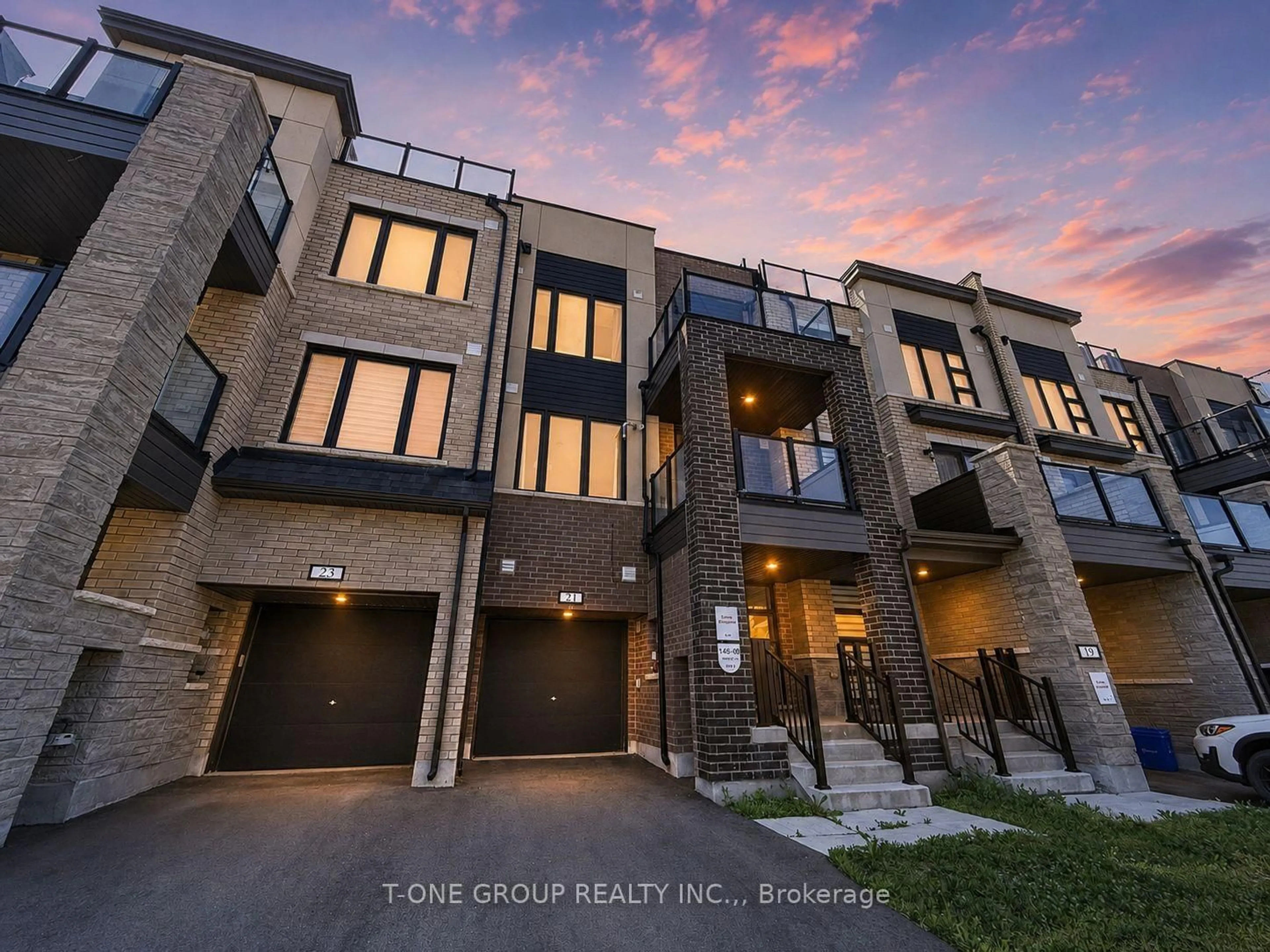 Home with brick exterior material, unknown for 21 Gilbert Wright Ave, Markham Ontario L6B 1H8