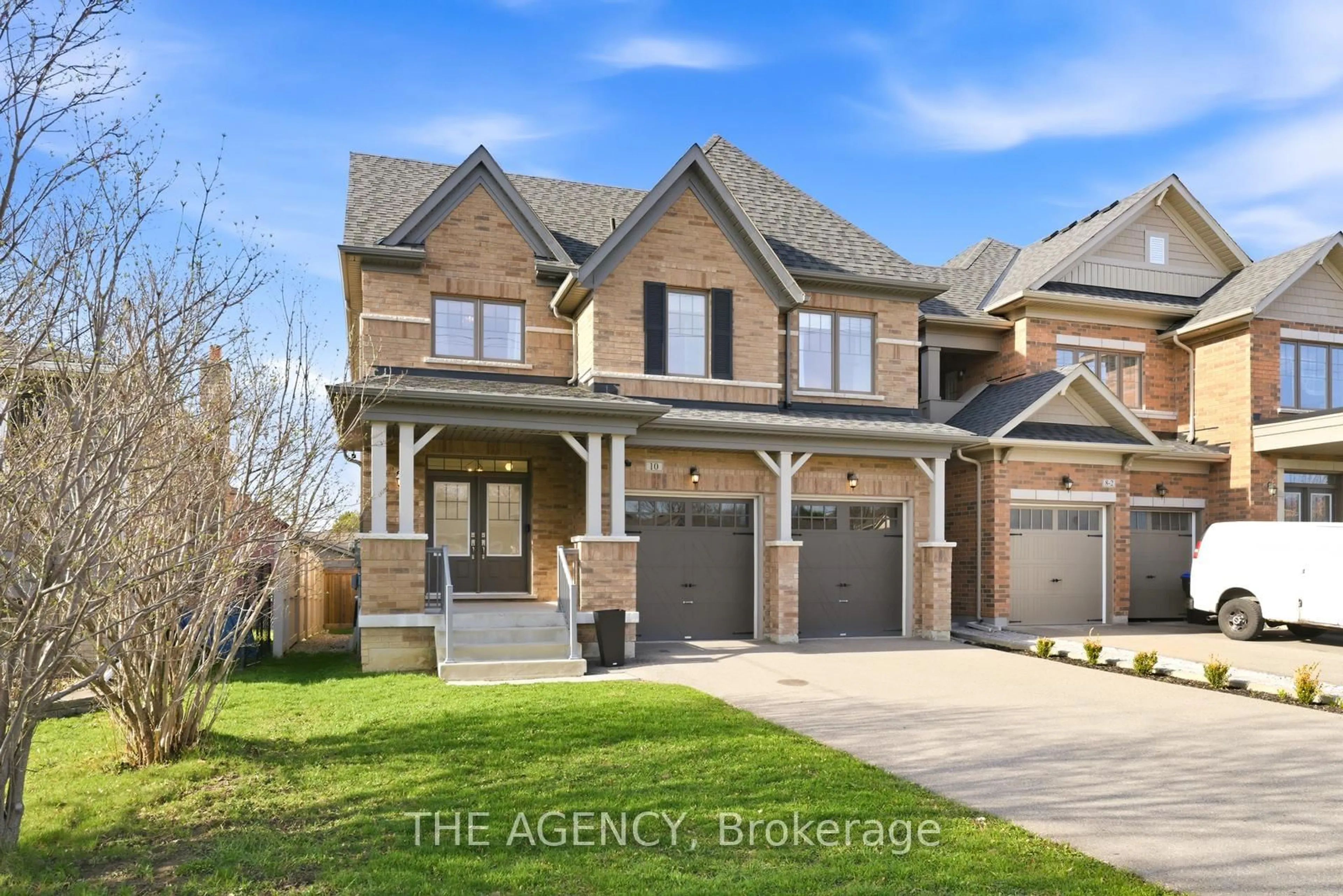Home with brick exterior material, street for 10 Maple Ave, New Tecumseth Ontario L0G 1A0