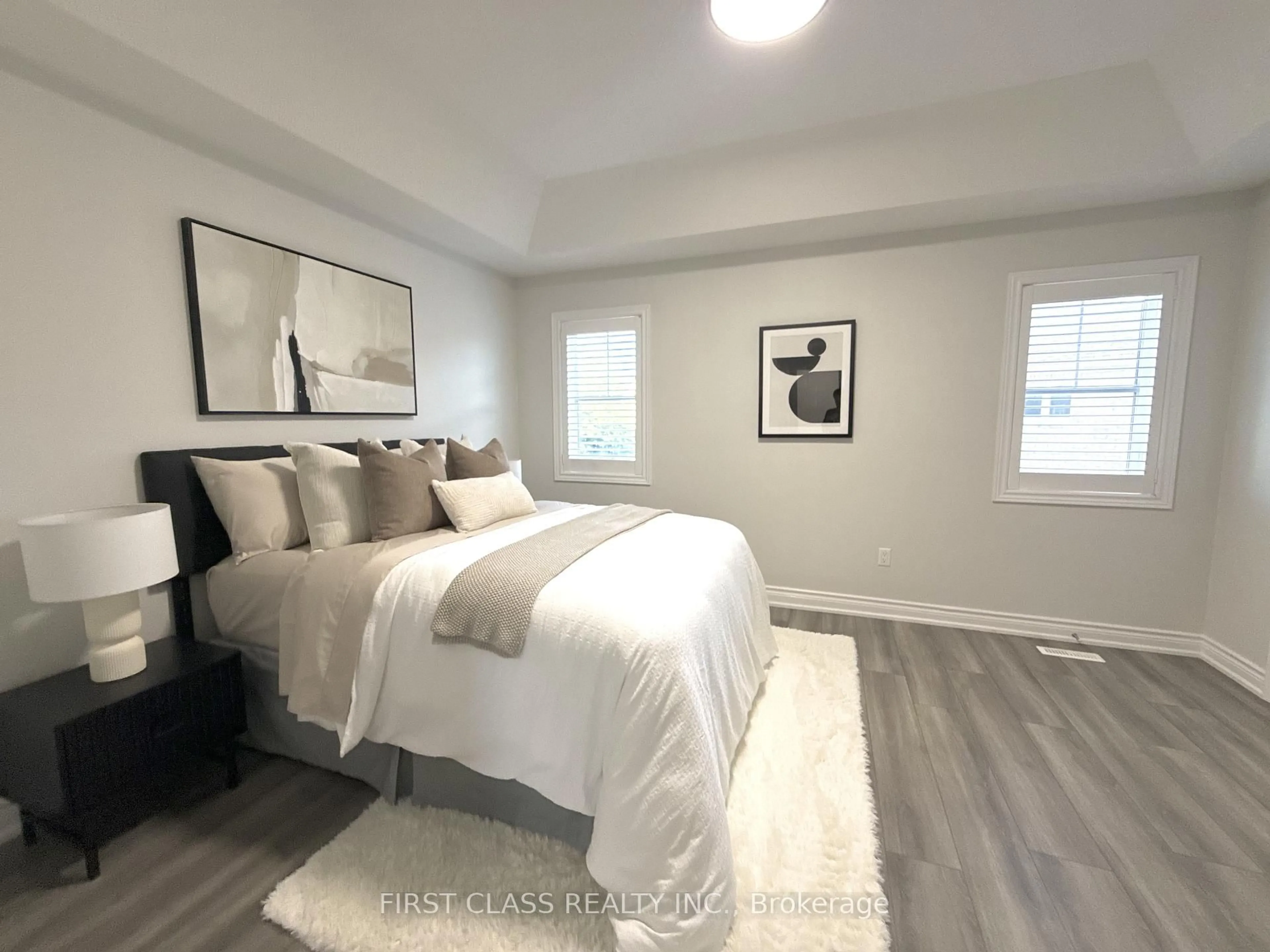 Bedroom with bed, unknown for 36 Princess Diana Dr, Markham Ontario L6C 0G8