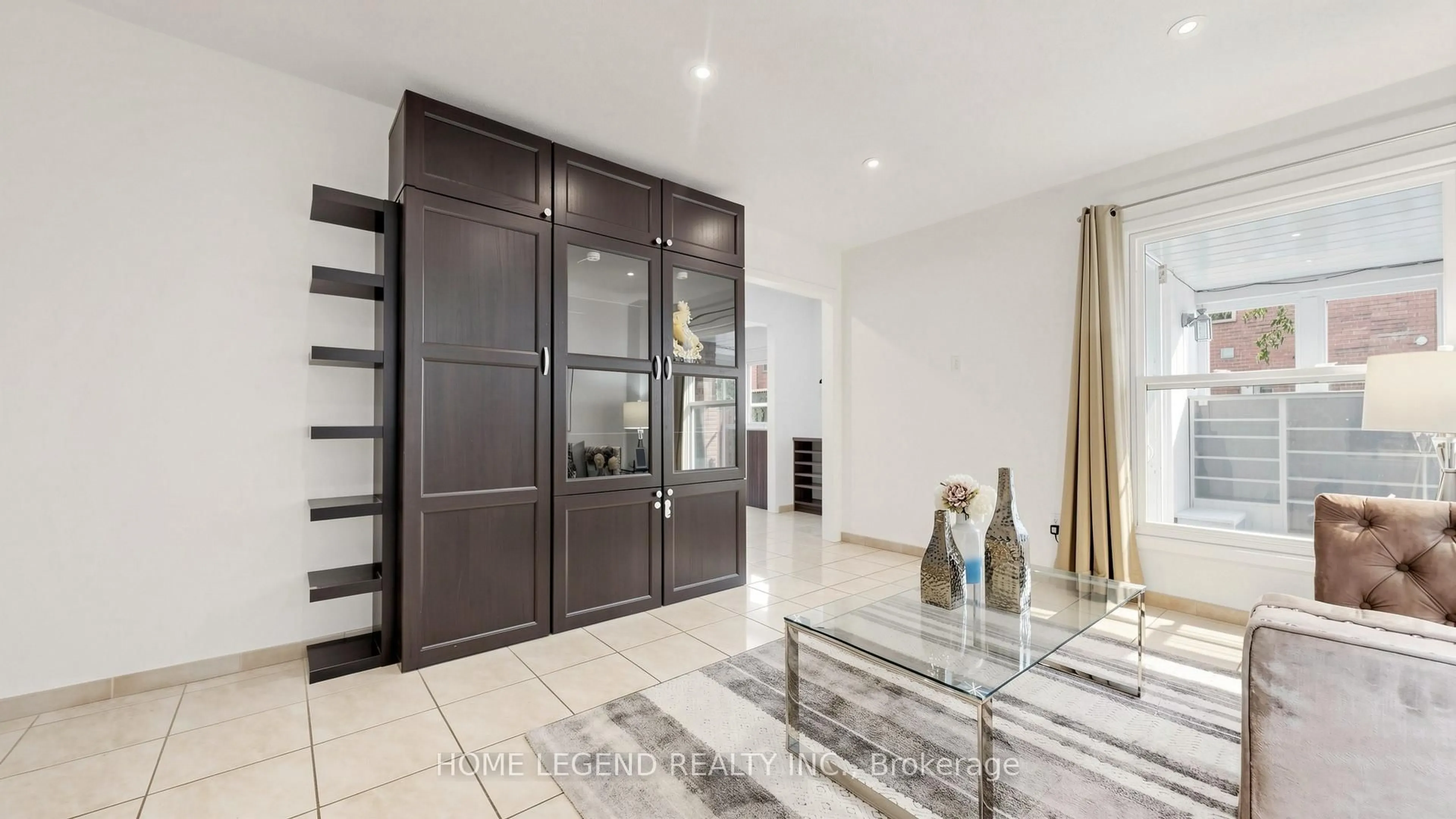 Contemporary kitchen, ceramic/tile floor for 79 Upton Cres, Markham Ontario L3R 3T3