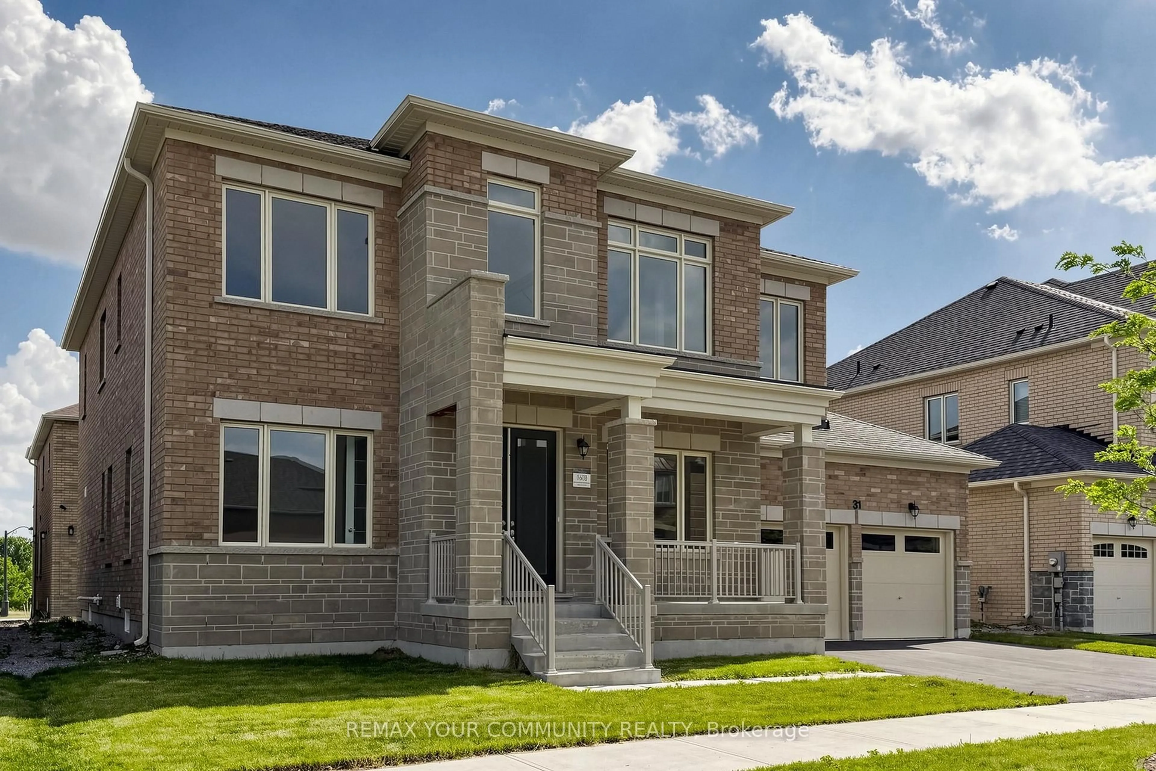Home with brick exterior material, street for 31 Lorrain Hand Cres, Georgina Ontario L4R 0S9