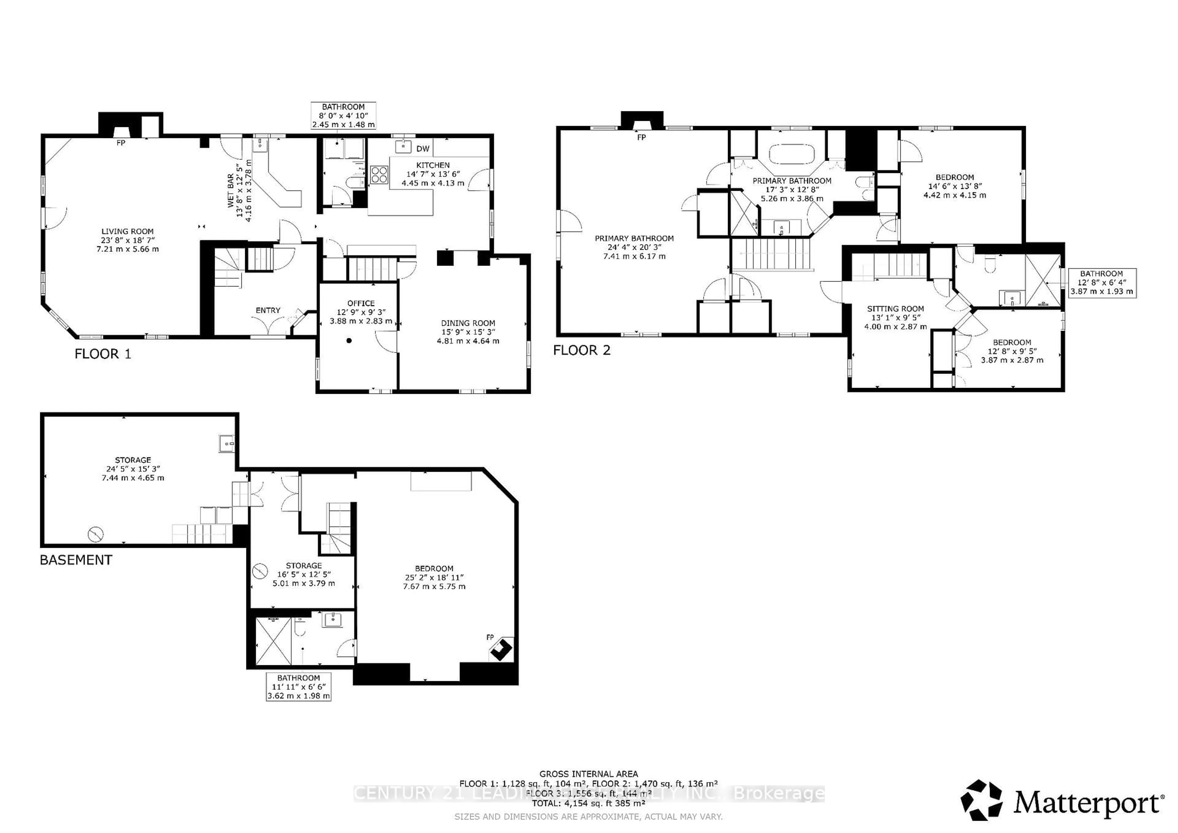 Floor plan for 31 Victoria Ave, Markham Ontario L3R 1R8