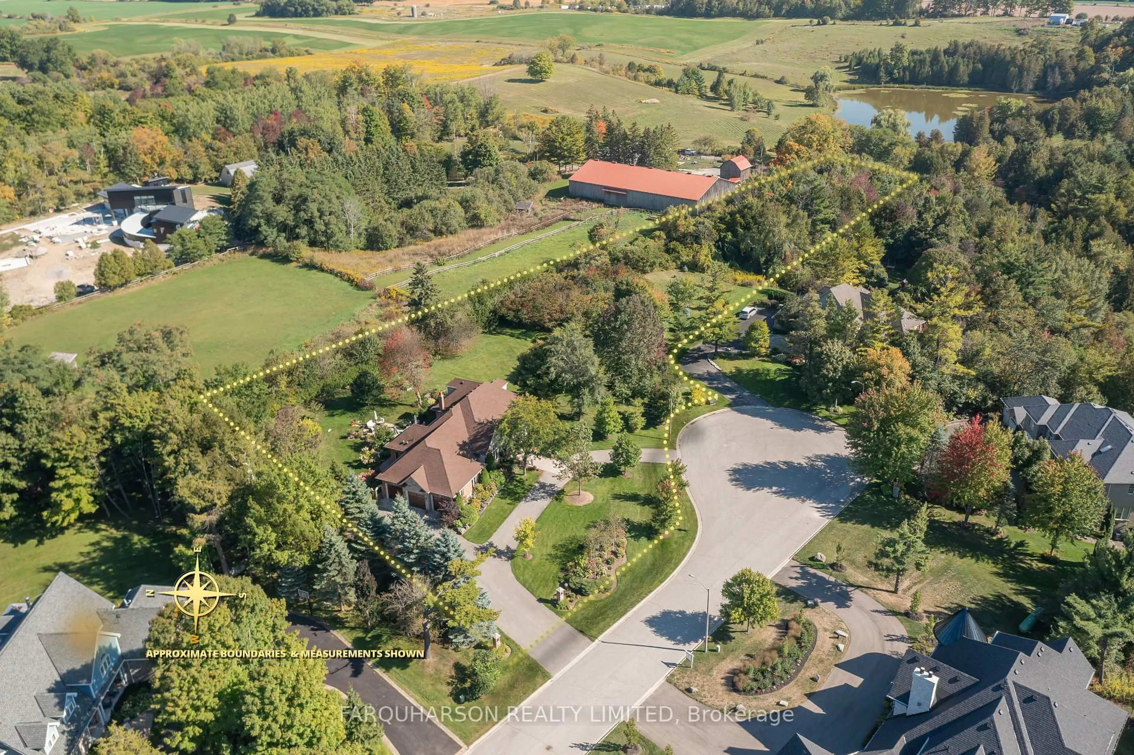 A pic from outside/outdoor area/front of a property/back of a property/a pic from drone, water/lake/river/ocean view for 10 Earl Cook Dr, Whitchurch-Stouffville Ontario L4A 1L5