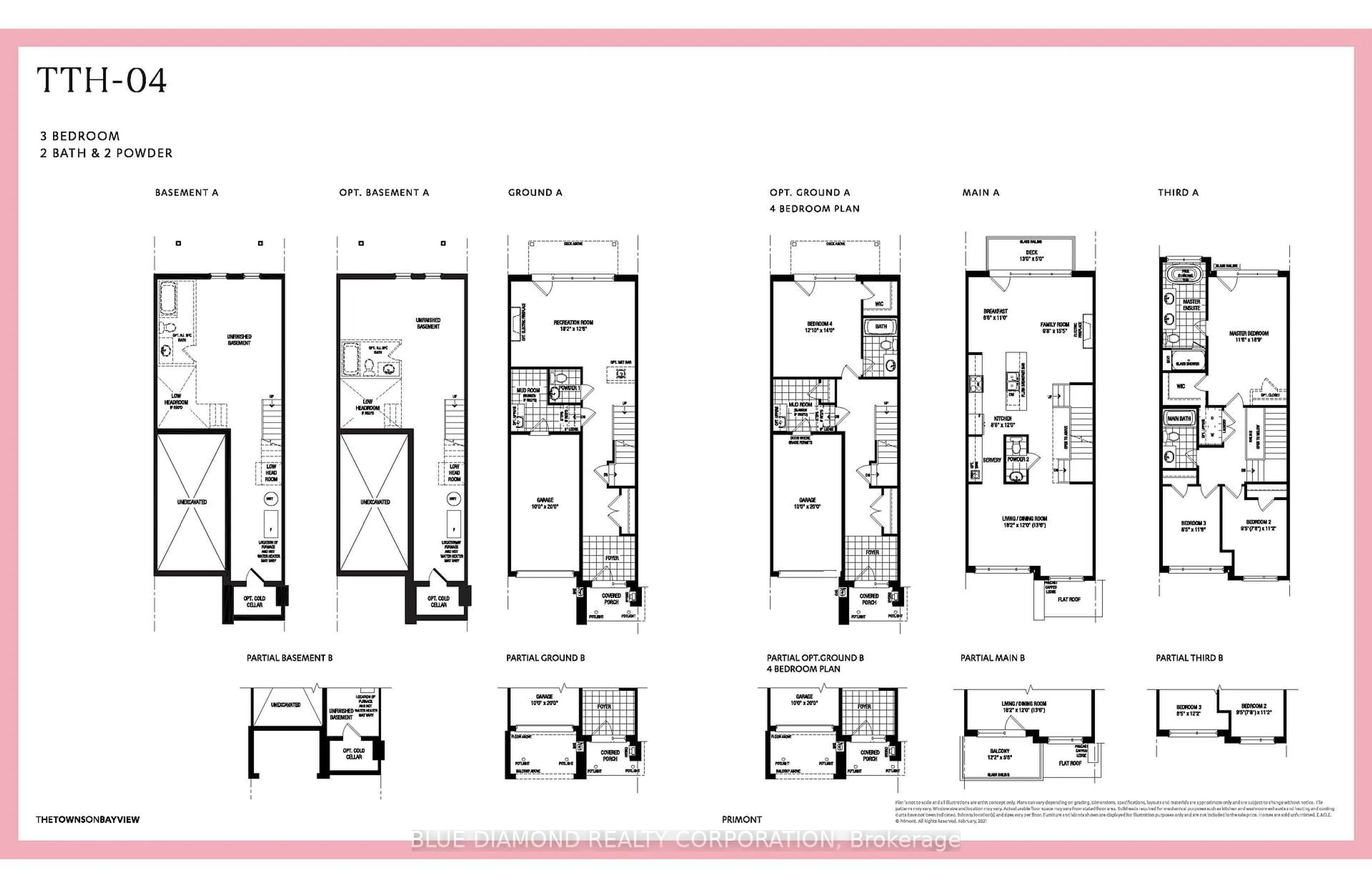 Floor plan for 162 Credit Lane, Richmond Hill Ontario L4E 1G9