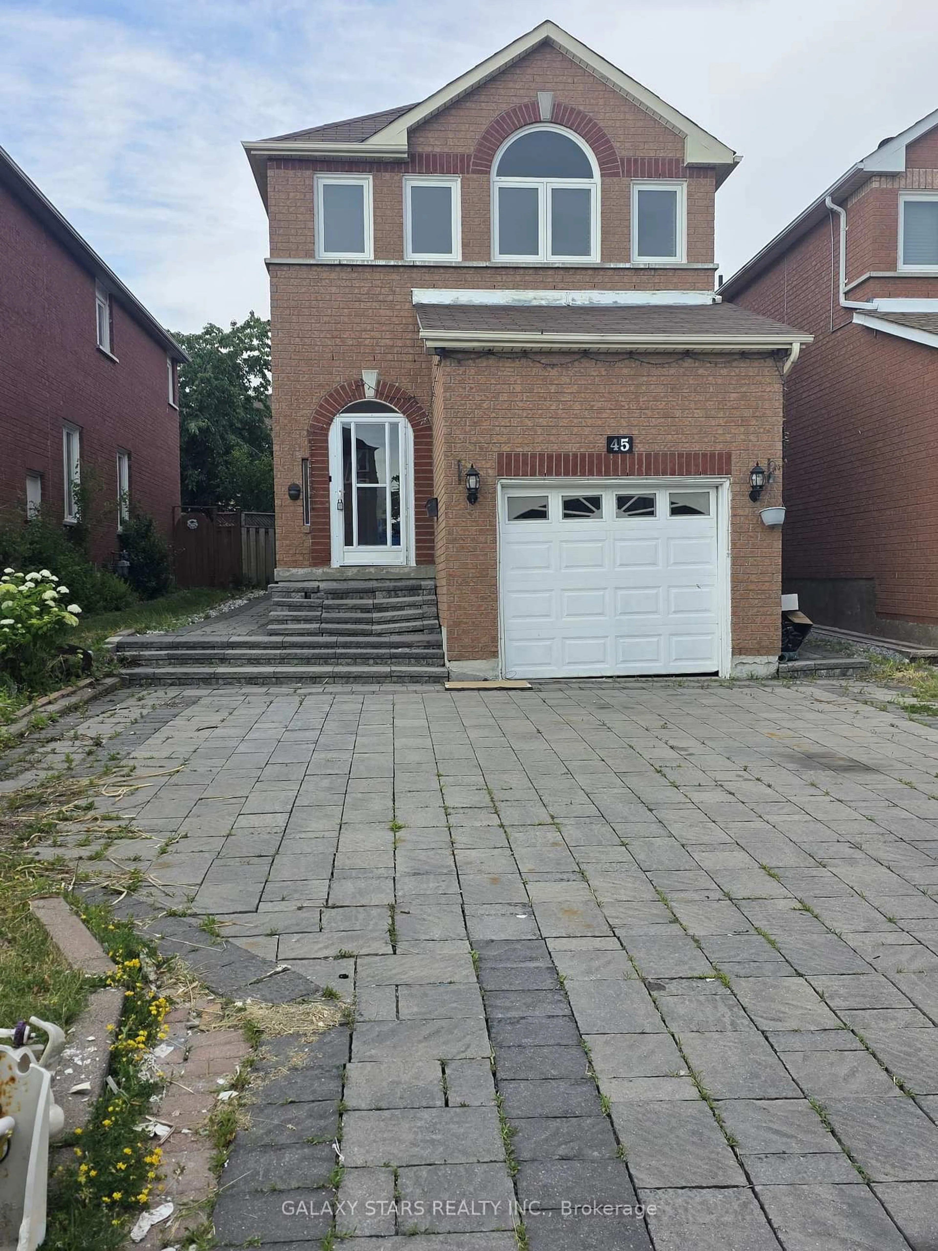 Home with brick exterior material, street for 45 Kruger Rd, Markham Ontario L3S 3Y8