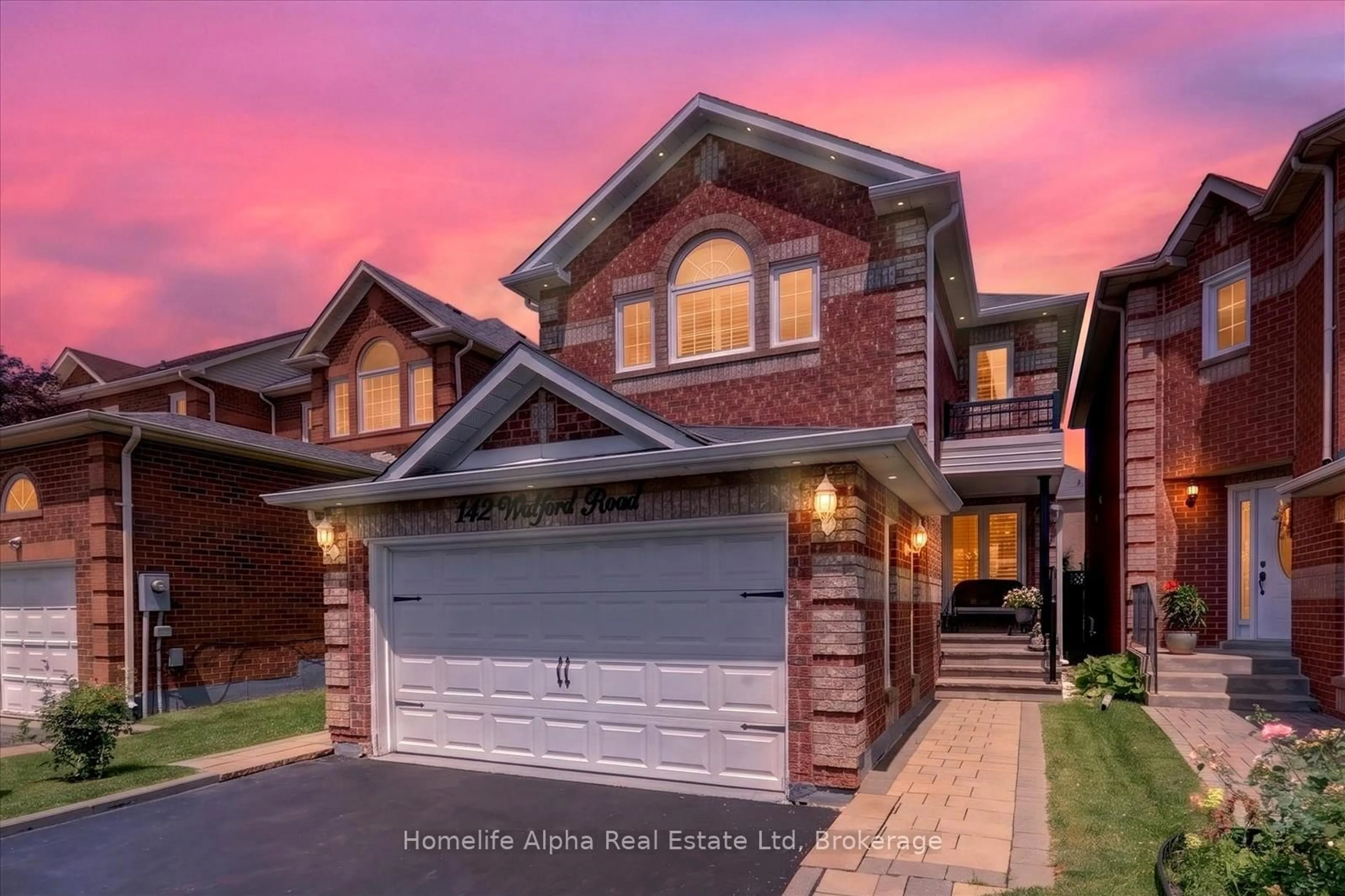 Home with brick exterior material, street for 142 Walford Rd, Markham Ontario L3S 3M9