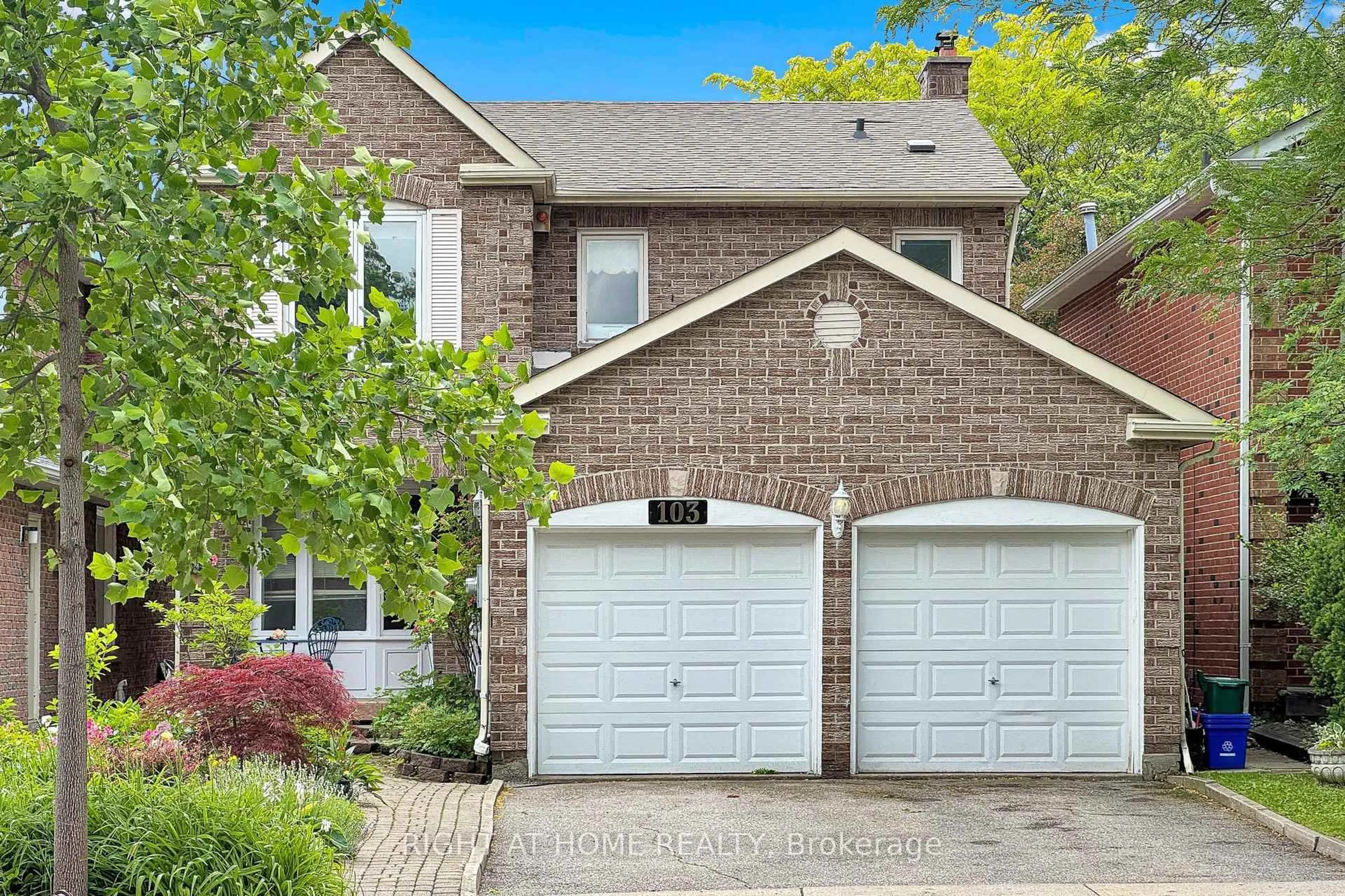 Home with brick exterior material, street for 103 Heatherton Way, Vaughan Ontario L4J 3E7