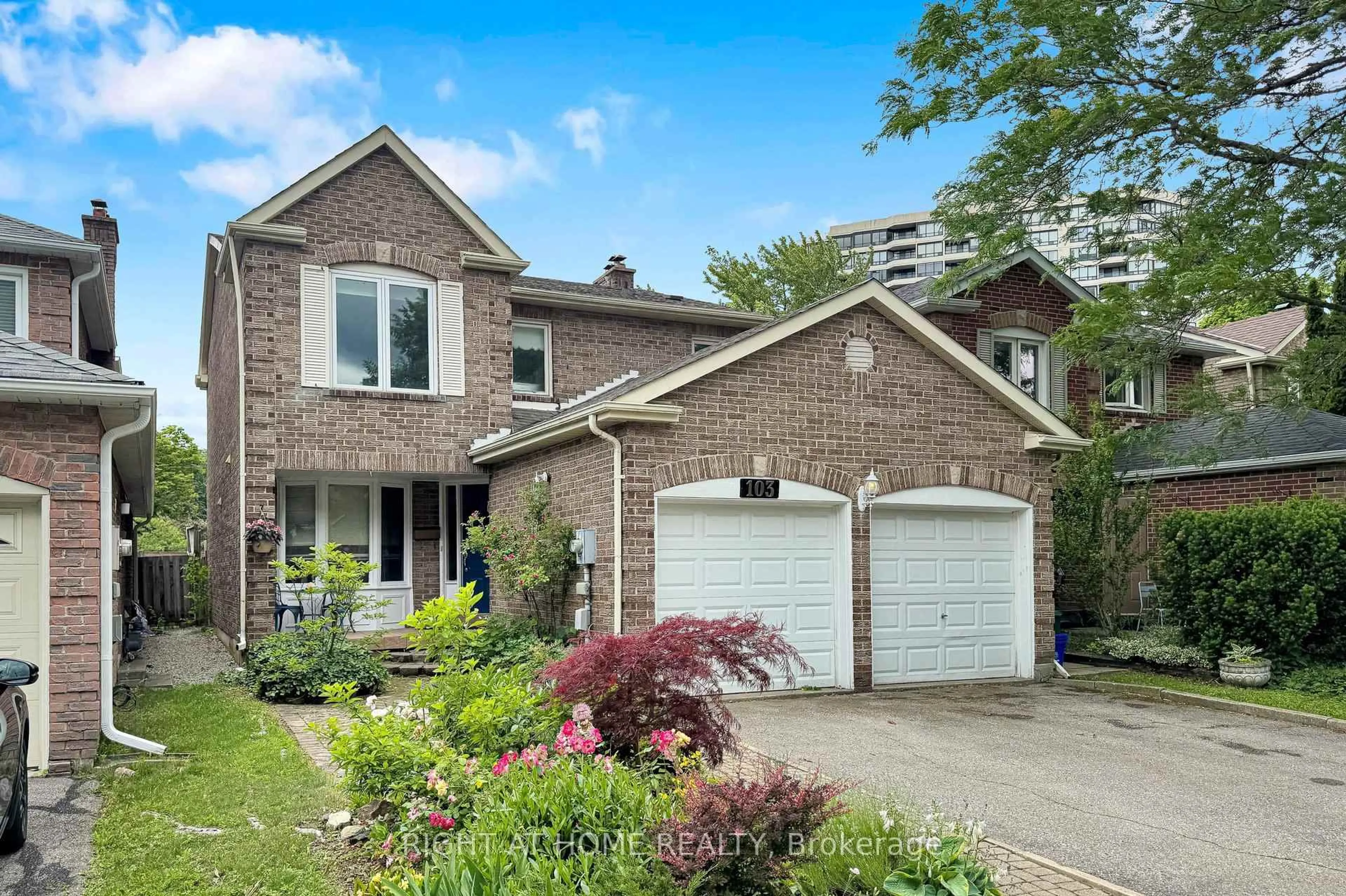 Home with brick exterior material, street for 103 Heatherton Way, Vaughan Ontario L4J 3E7