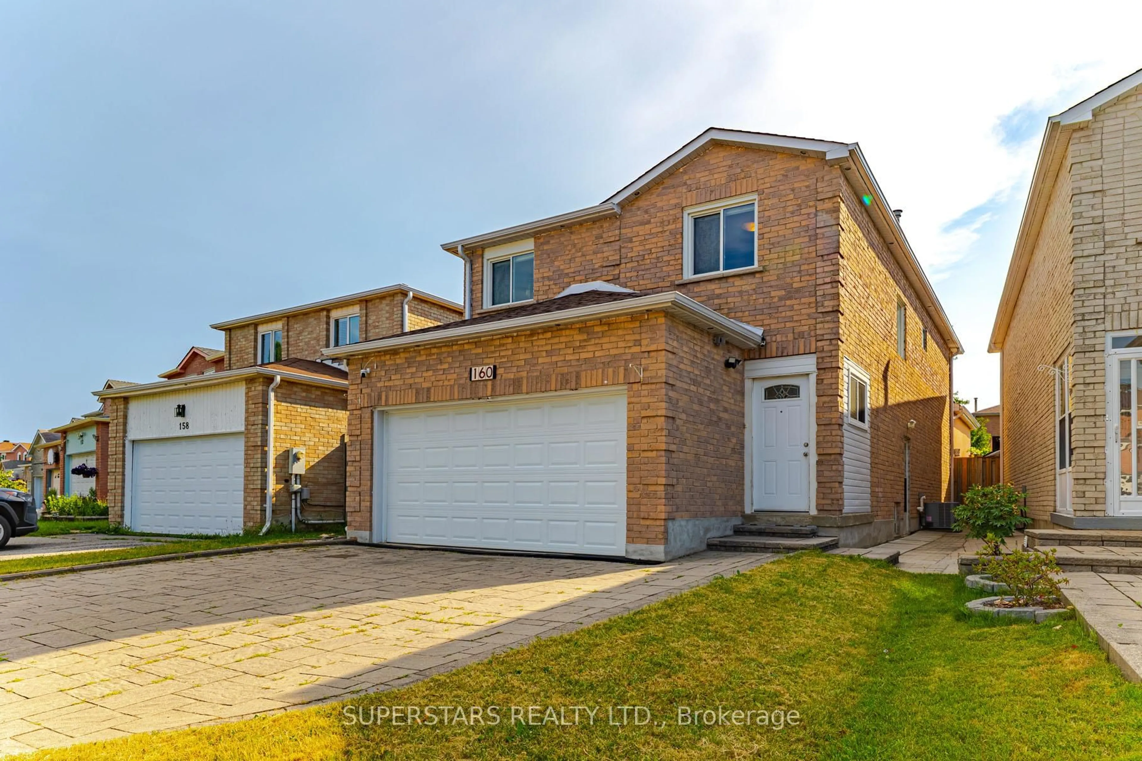 Home with brick exterior material, street for 160 Galbraith Cres, Markham Ontario L3S 1H4