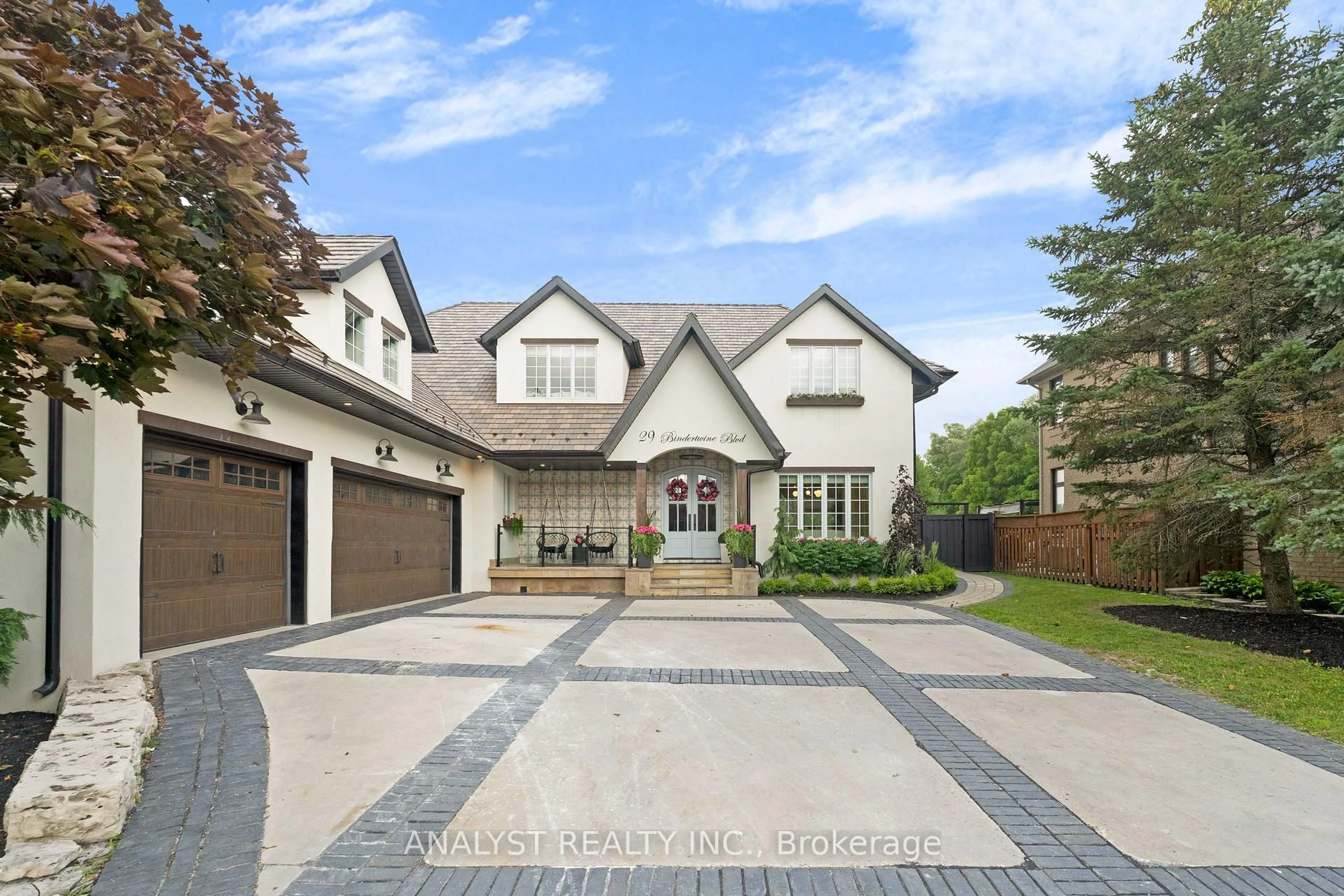 Home with brick exterior material, street for 29 Bindertwine Blvd, Vaughan Ontario L0J 1C0
