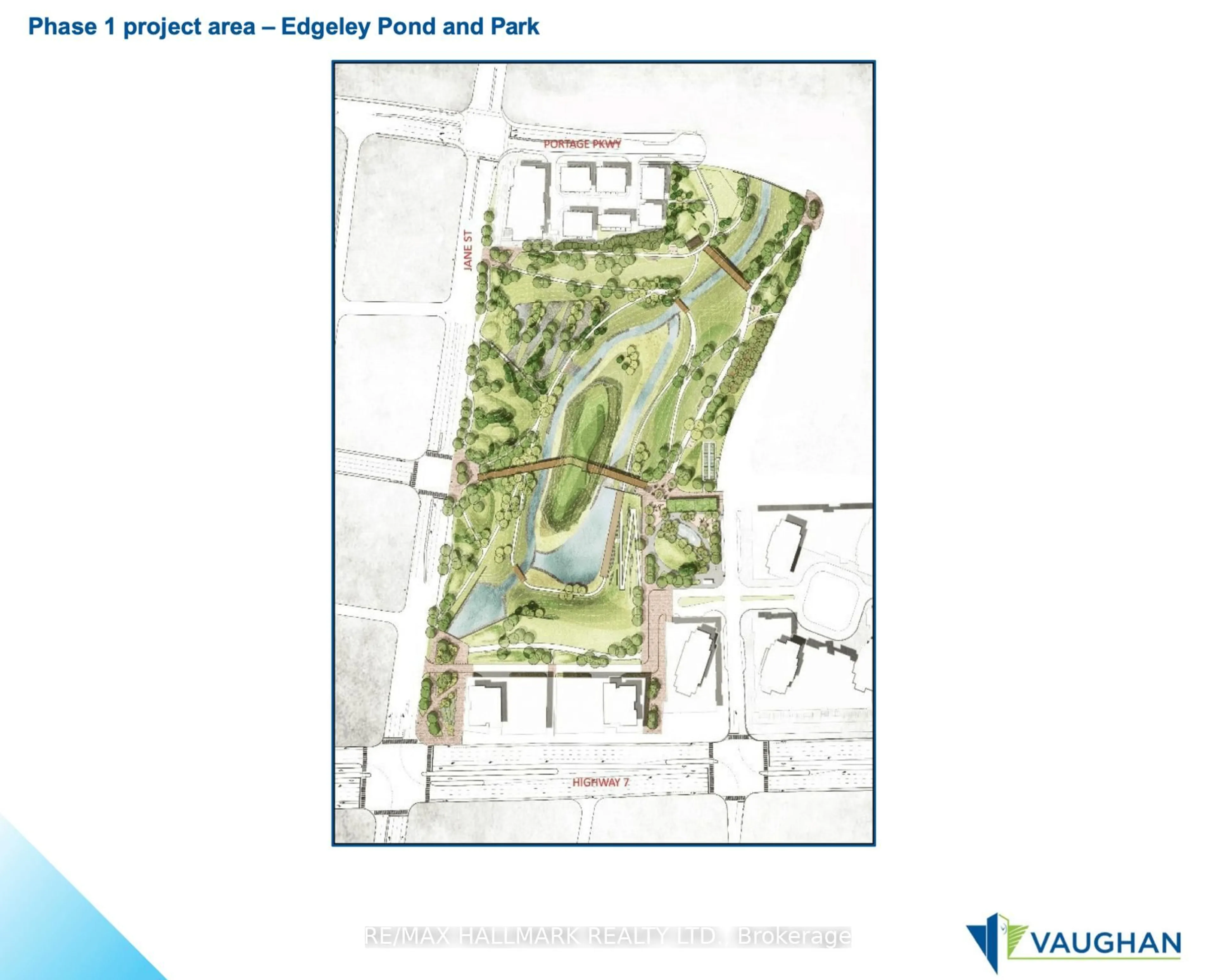 Floor plan for 2908 Highway 7 #PH3806, Vaughan Ontario L4K 0K5