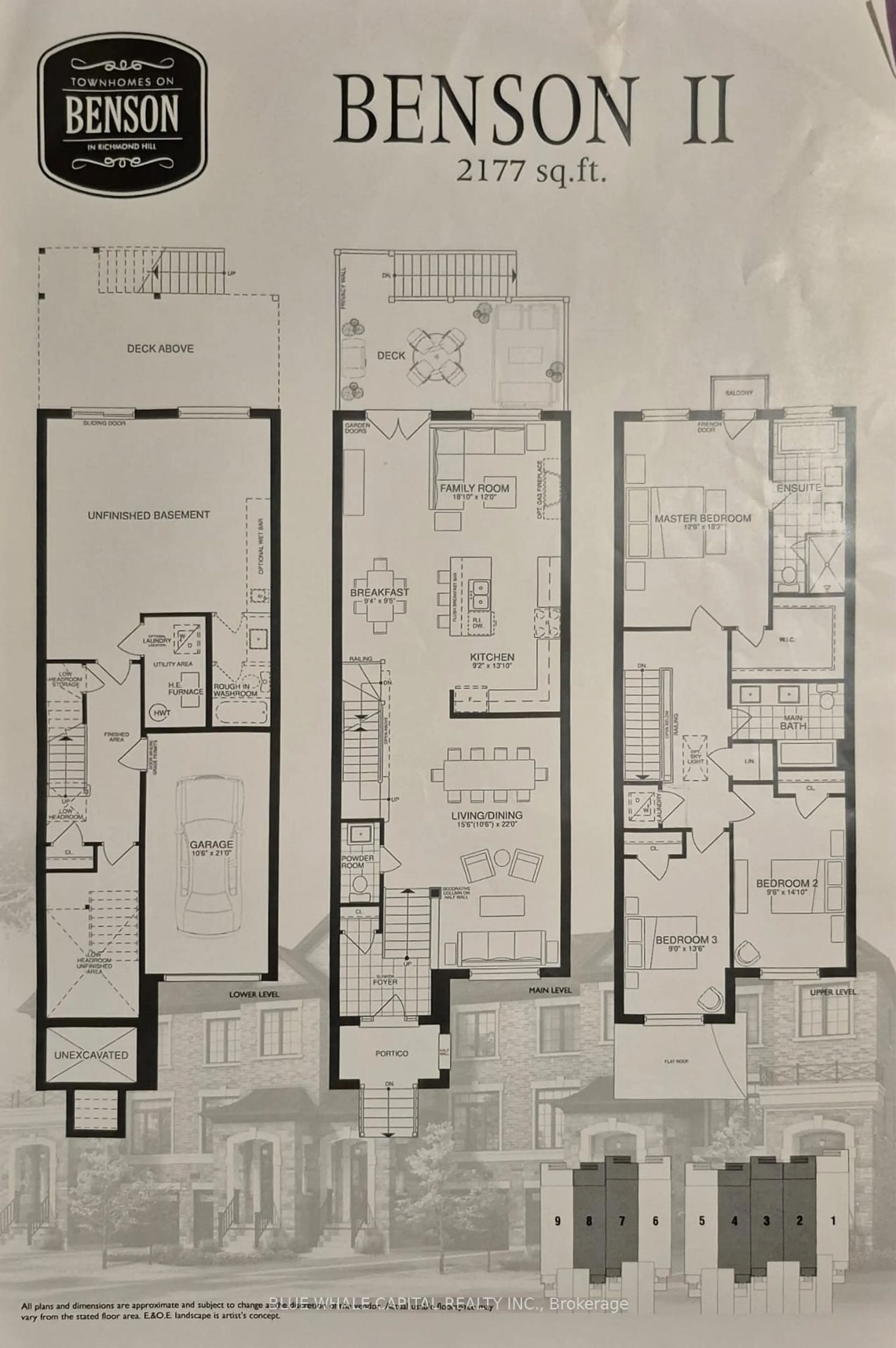 Floor plan for 75 Benson Ave, Richmond Hill Ontario L4C 4E5