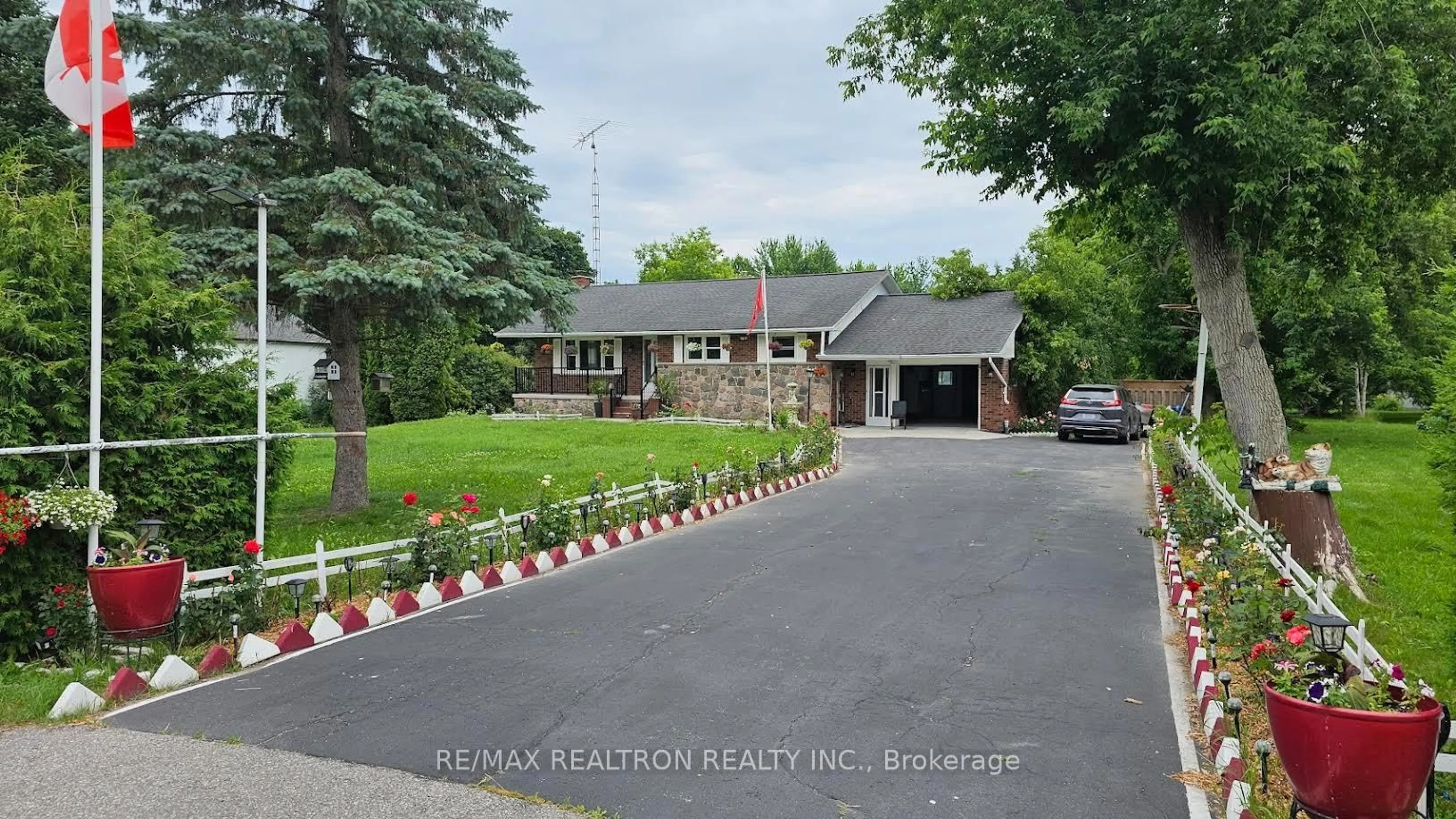 A pic from outside/outdoor area/front of a property/back of a property/a pic from drone, street for 1420B Regional Rd 50 Rd, Brock Ontario L0K 1A0