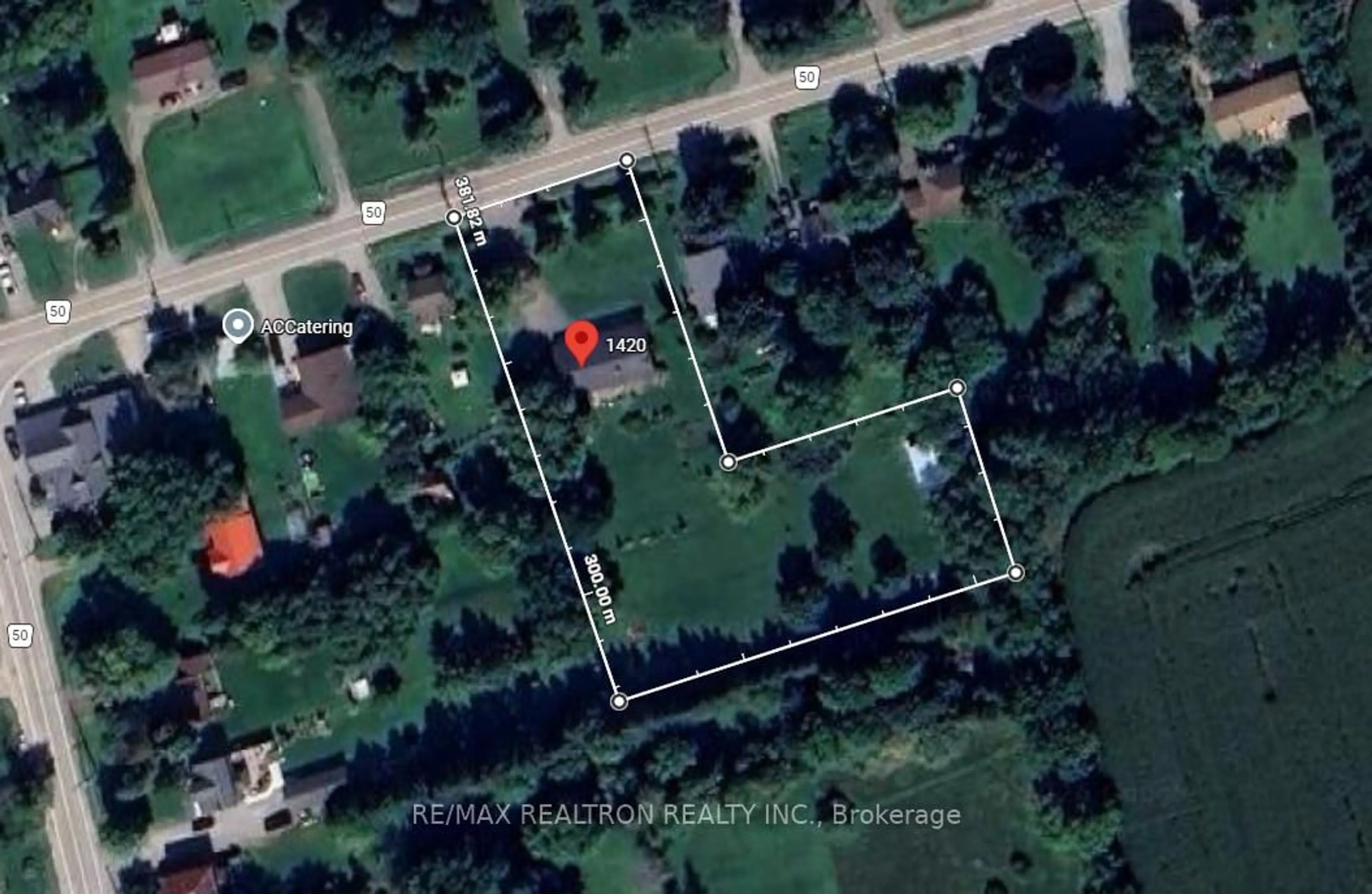 A pic from outside/outdoor area/front of a property/back of a property/a pic from drone, street for 1420B Regional Rd 50 Rd, Brock Ontario L0K 1A0