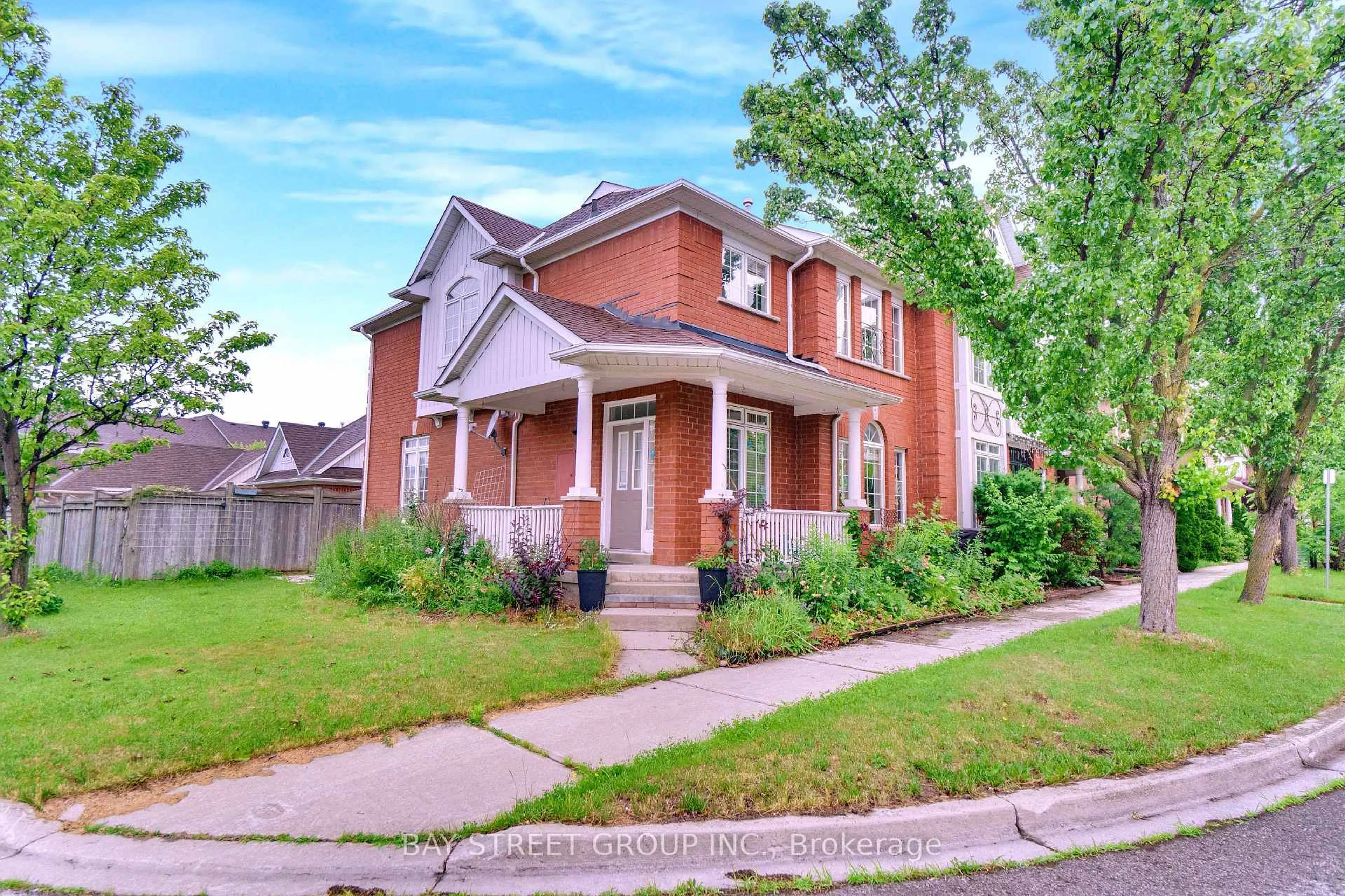 Home with brick exterior material, street for 80 Irish Rose Dr, Markham Ontario L6C 2J6