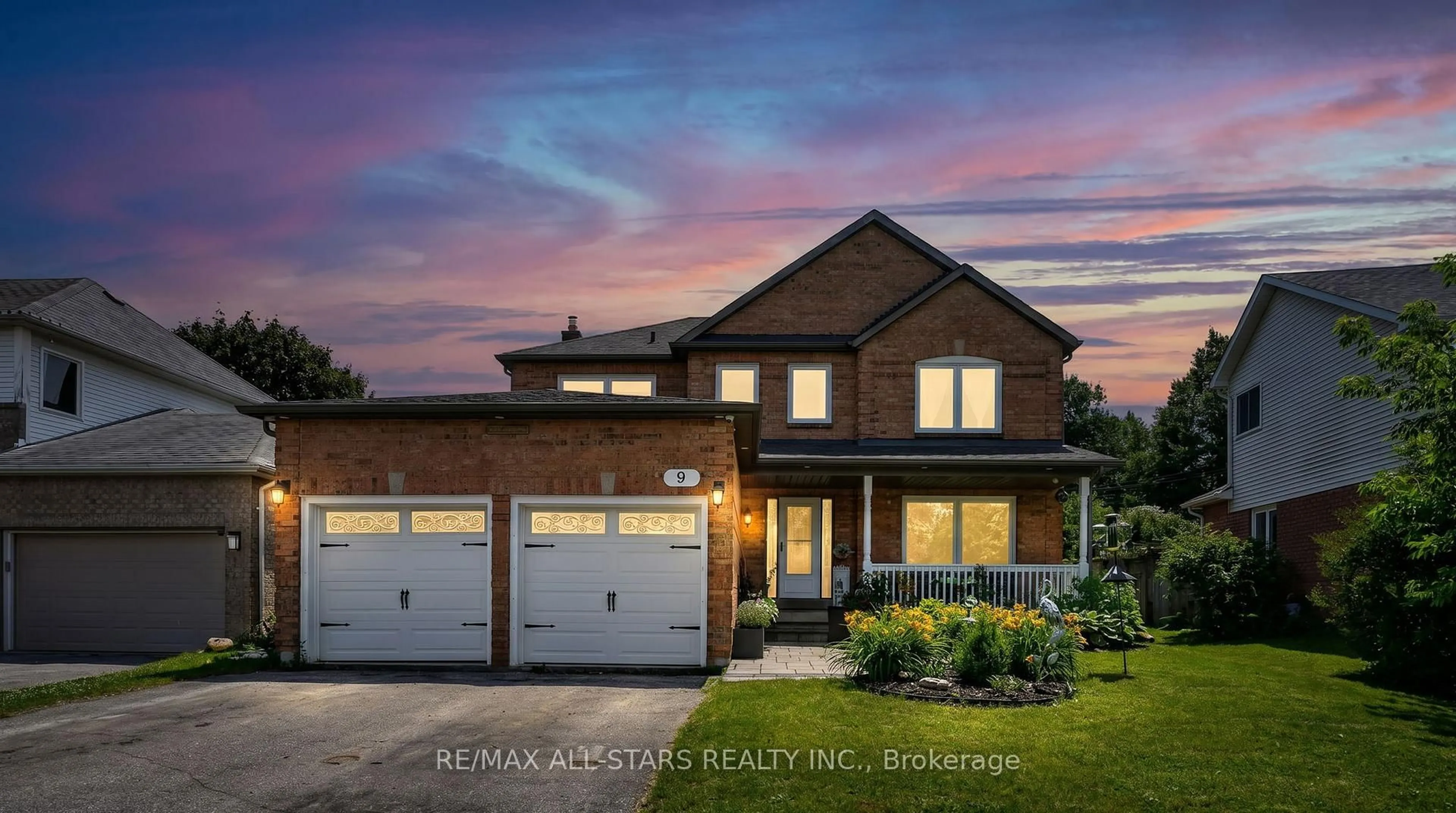 Home with brick exterior material, unknown for 9 Fontaine Dr, Georgina Ontario L4P 3P2
