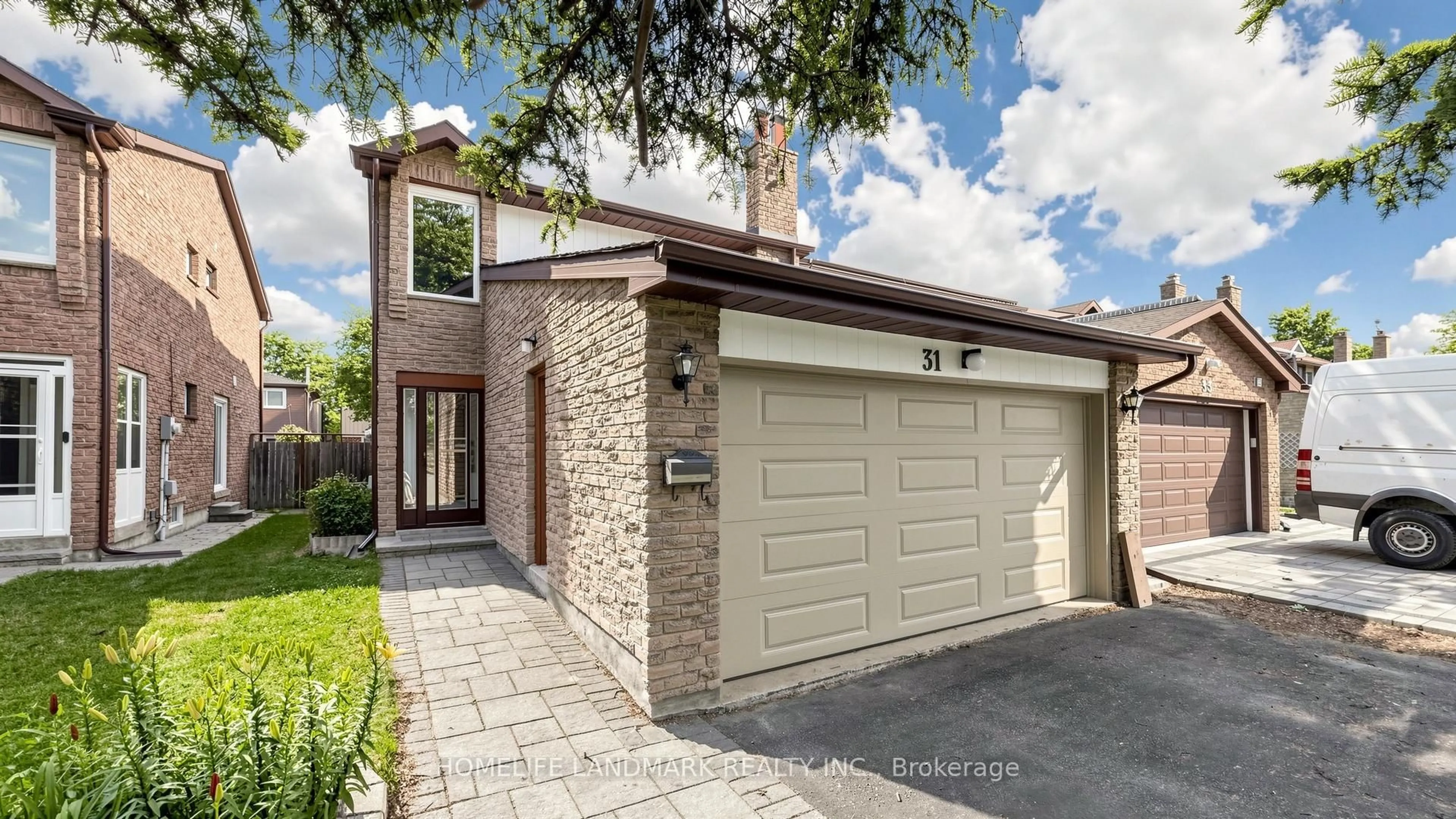 Home with brick exterior material, street for 31 Fullerton Cres, Markham Ontario L3R 3G4