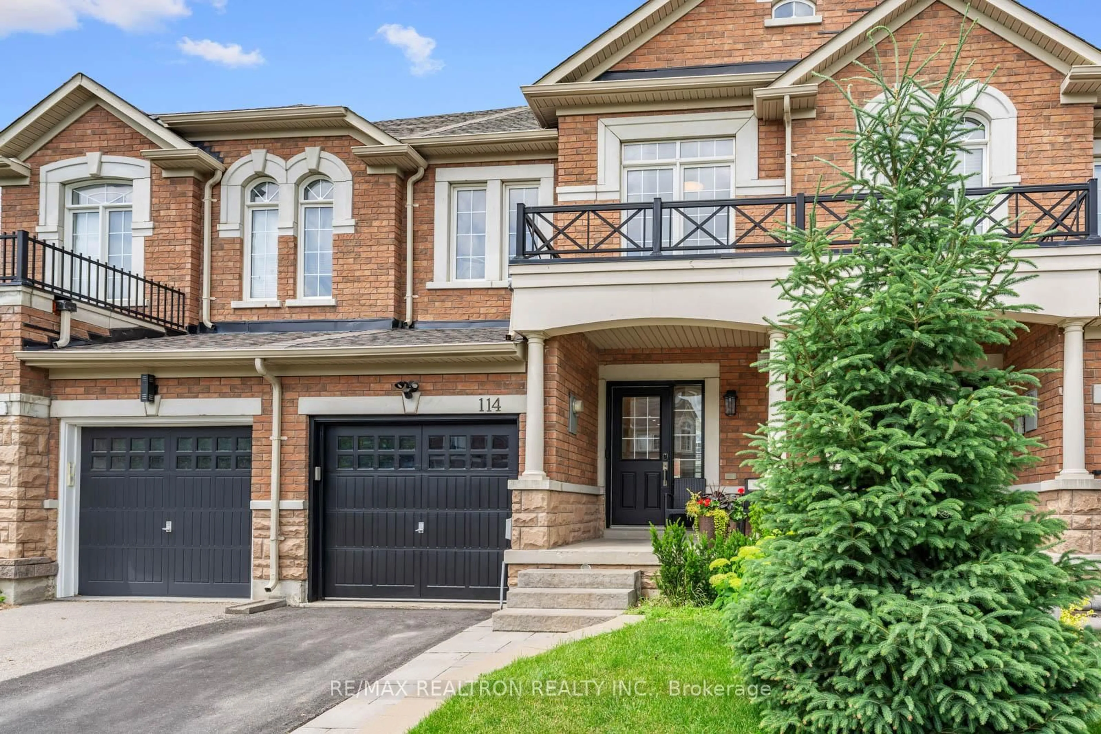 Home with brick exterior material, street for 114 Mahogany Forest Dr, Vaughan Ontario L6A 0S5