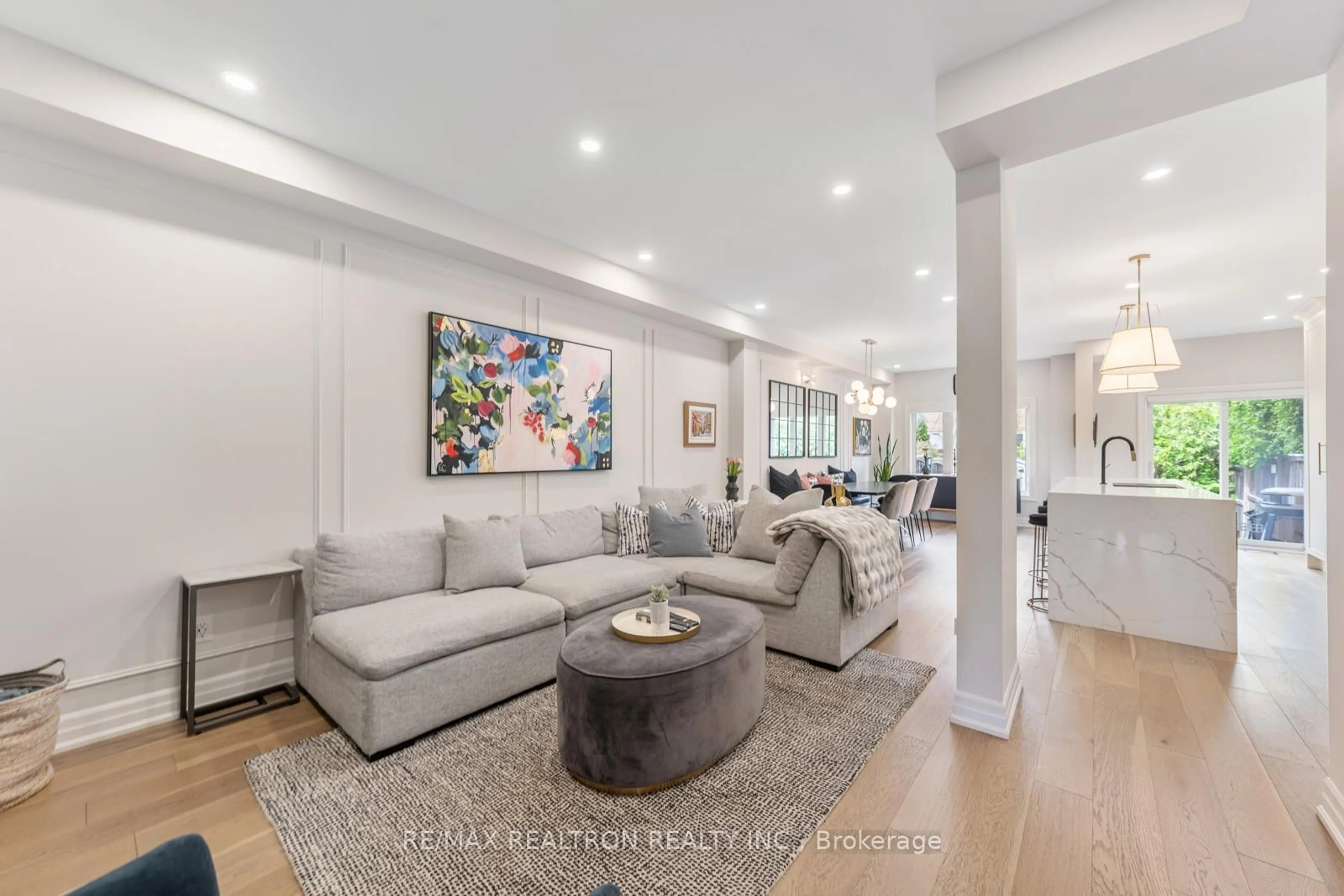 Living room with furniture, unknown for 114 Mahogany Forest Dr, Vaughan Ontario L6A 0S5