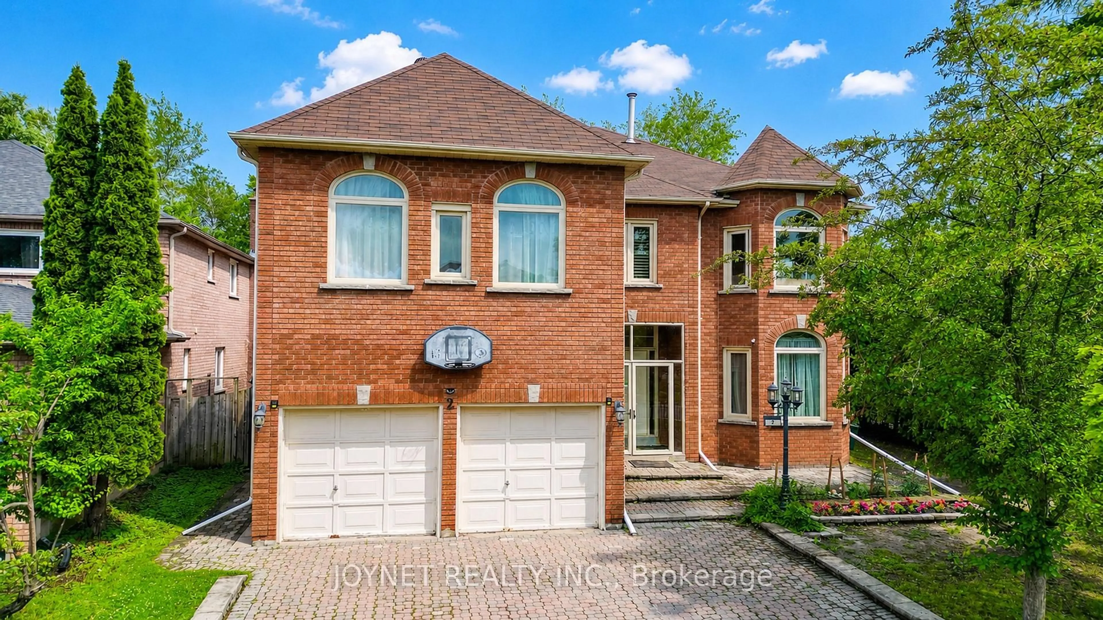 Home with brick exterior material, street for 2 Woodriver St, Richmond Hill Ontario L4S 1B2