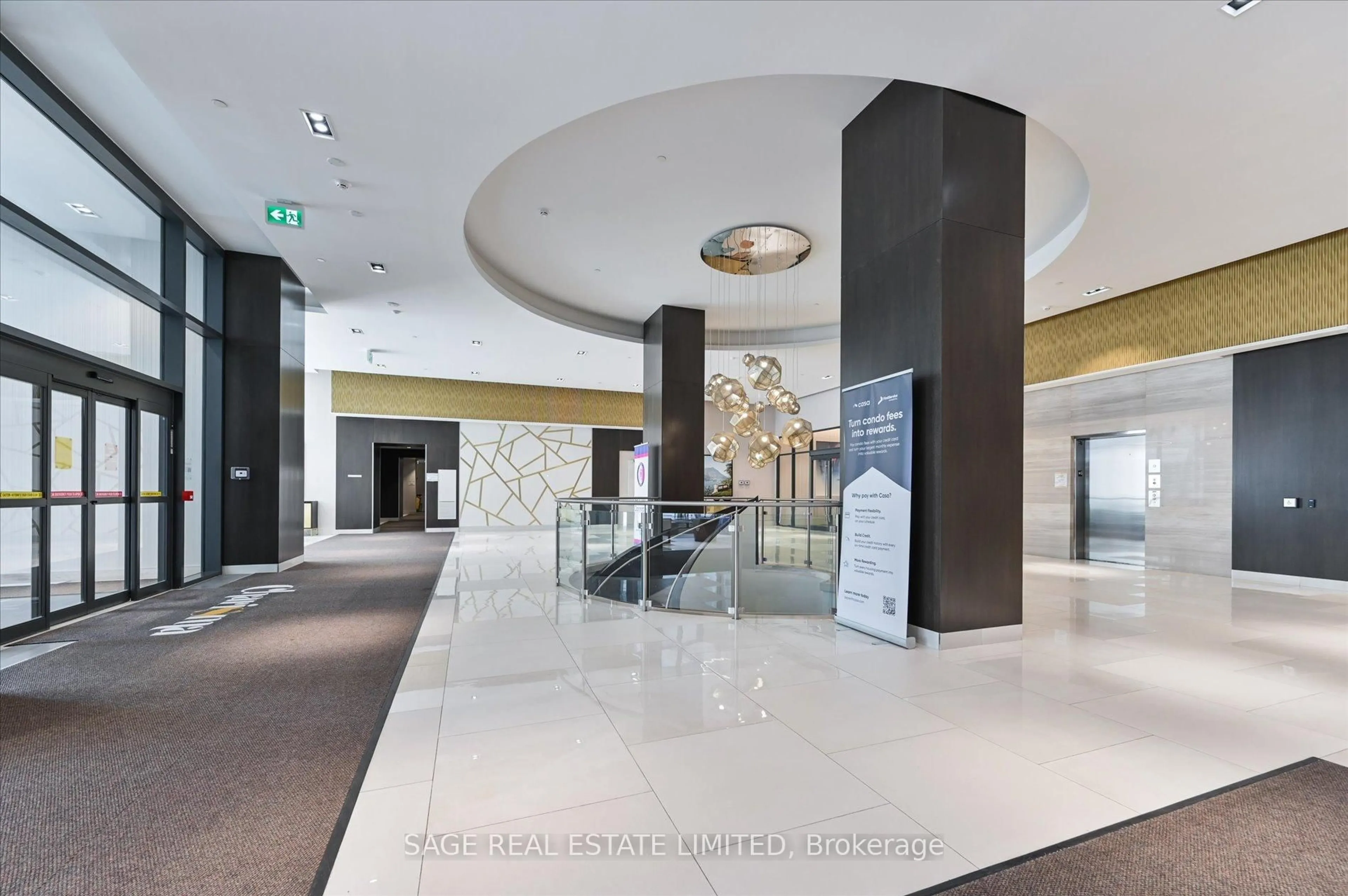 Lobby for 9000 Jane St #2518, Vaughan Ontario L4K 0M6