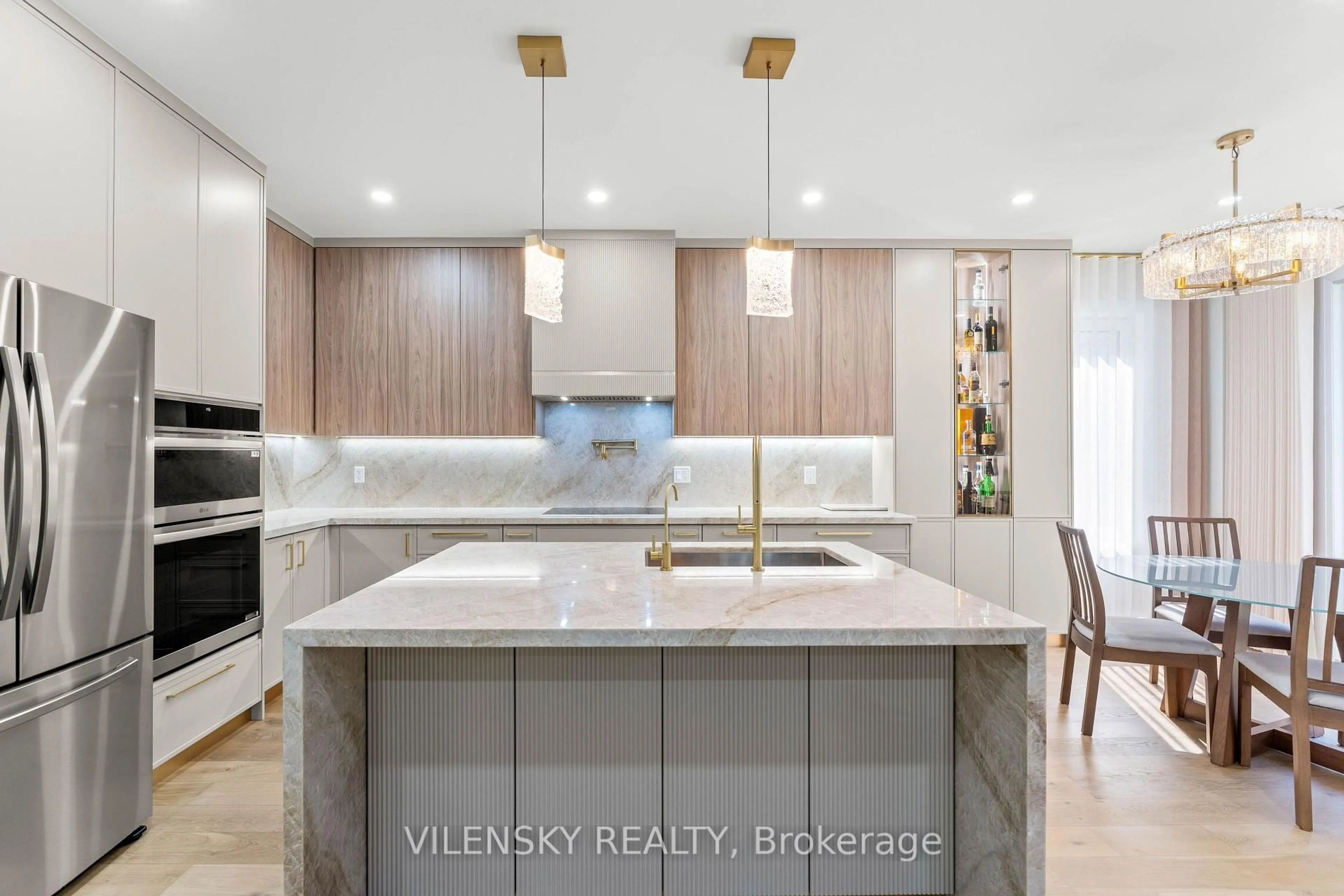 Contemporary kitchen, ceramic/tile floor for 68 Alex Black St, Vaughan Ontario L6A 0V5