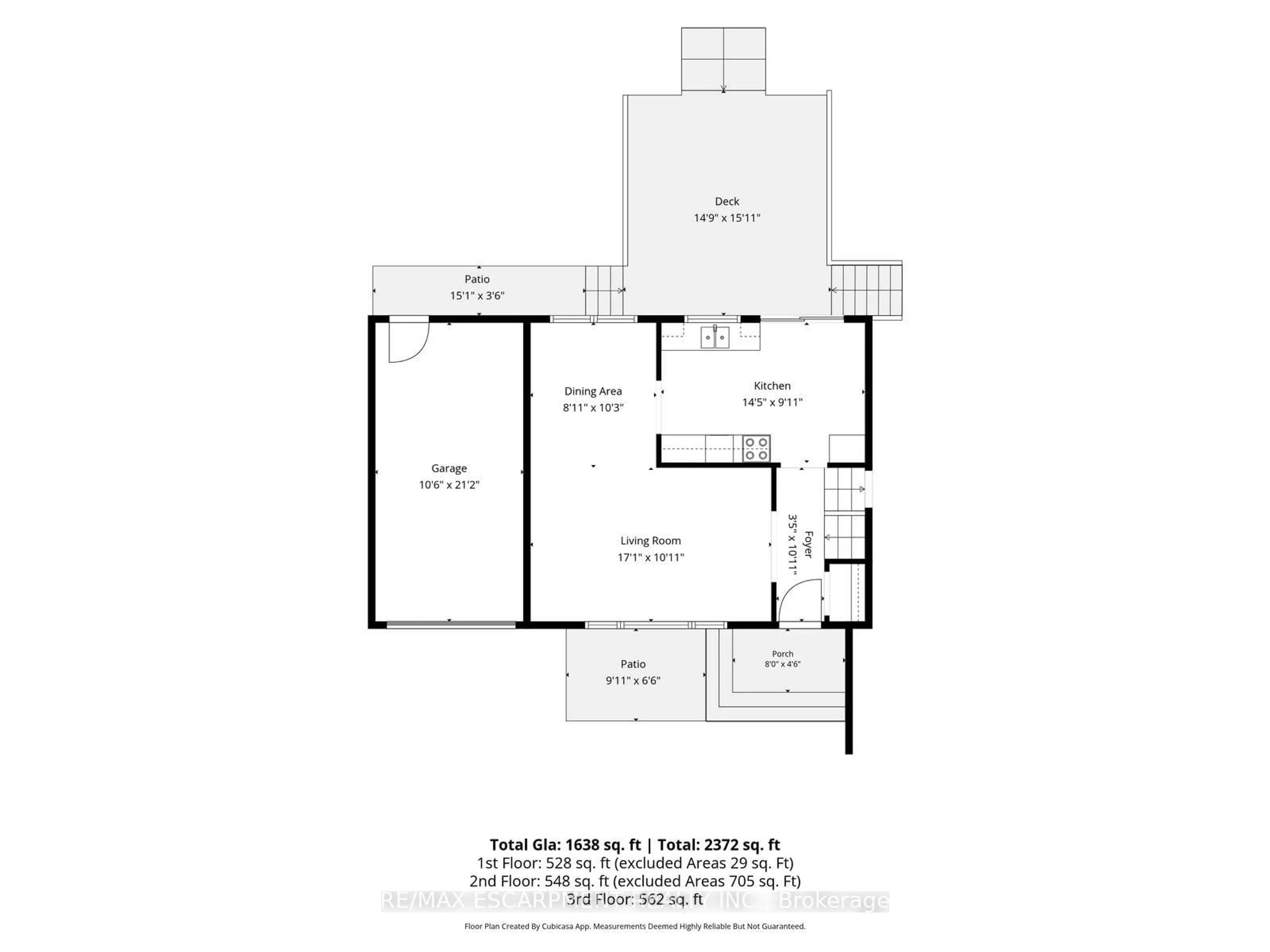 Floor plan for 51 River Dr, Essa Ontario L3W 0G8